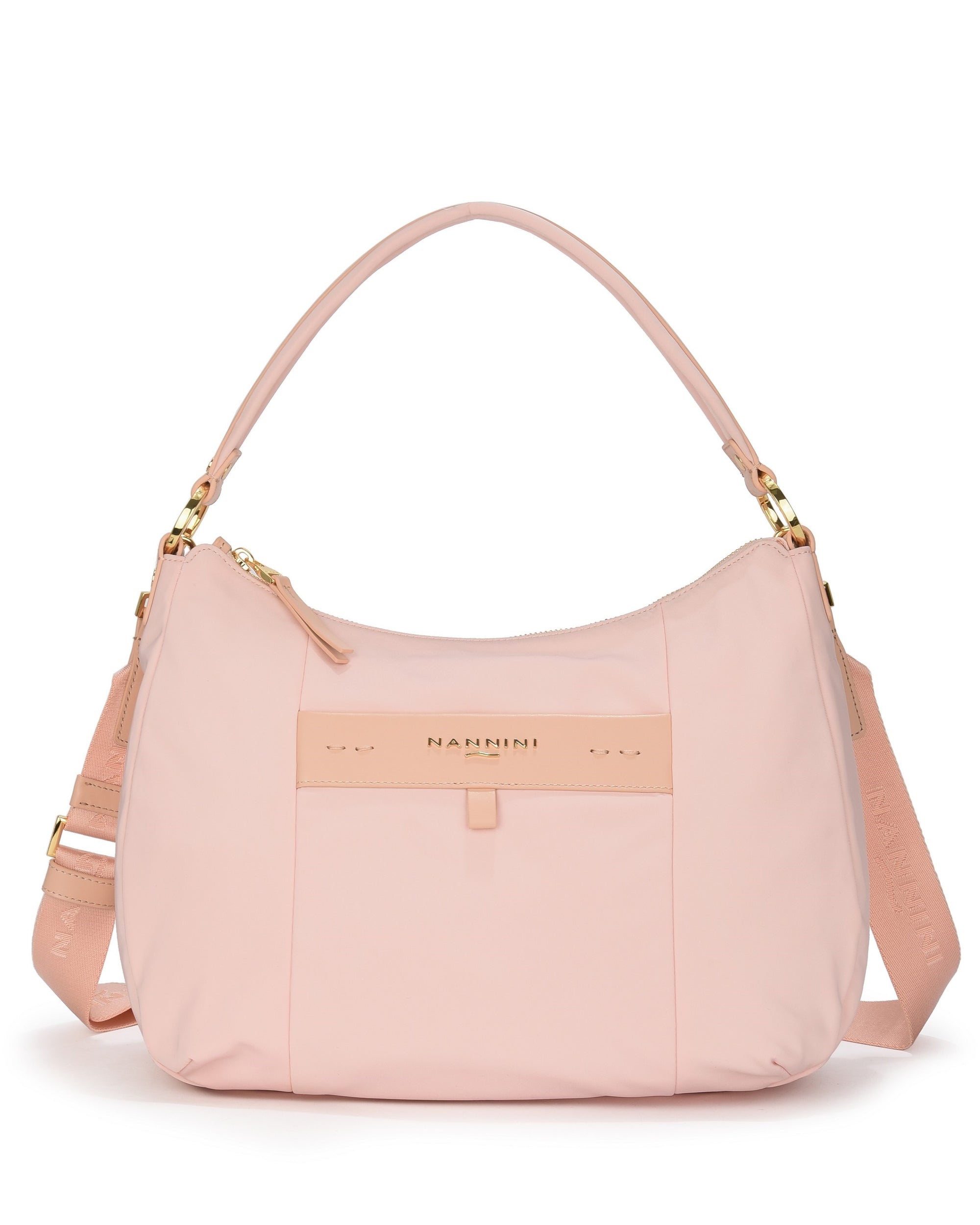 Borsa a Spalla in nylon e pelle Reene