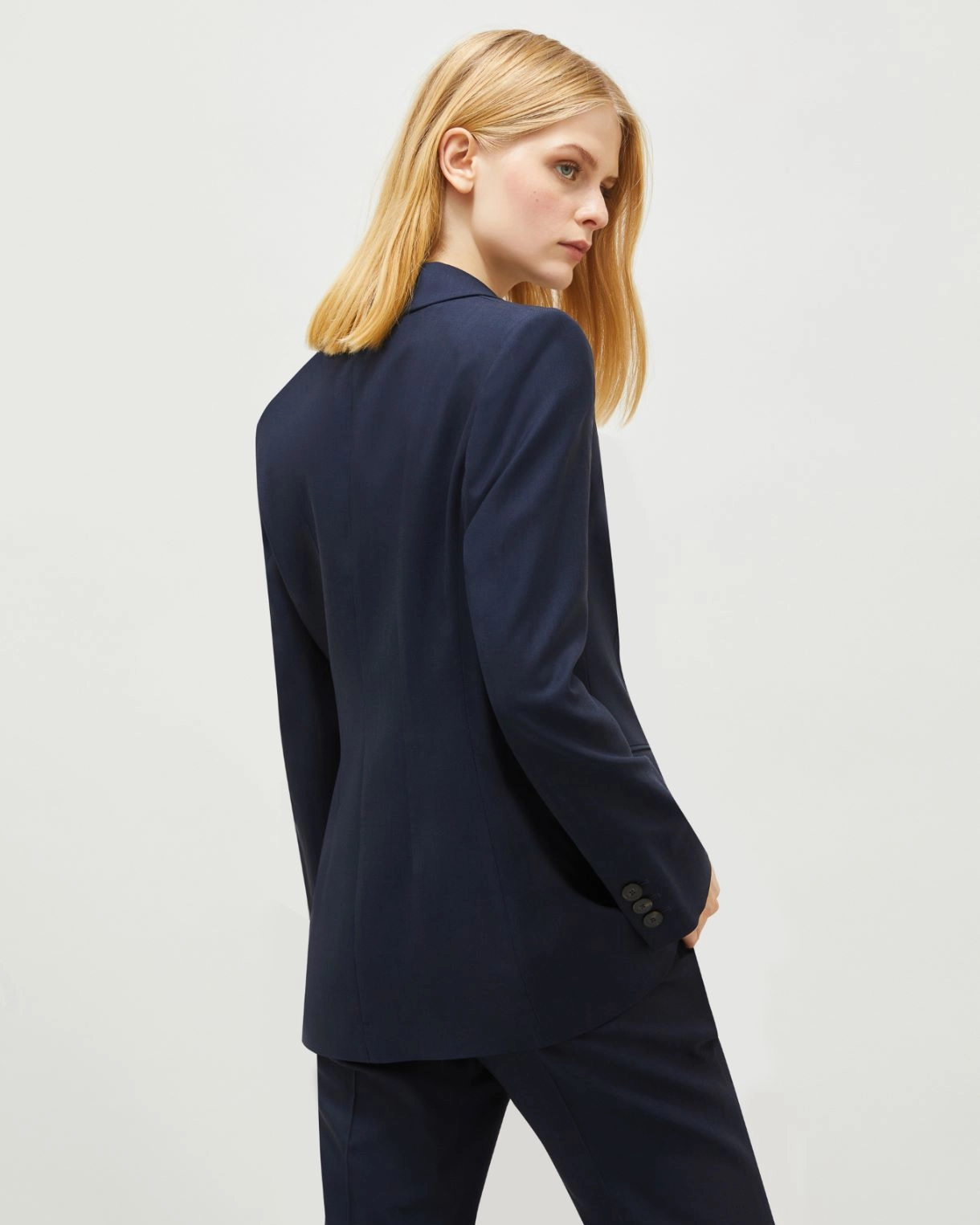 Blazer Doppiopetto in Twill Stretch Hieros