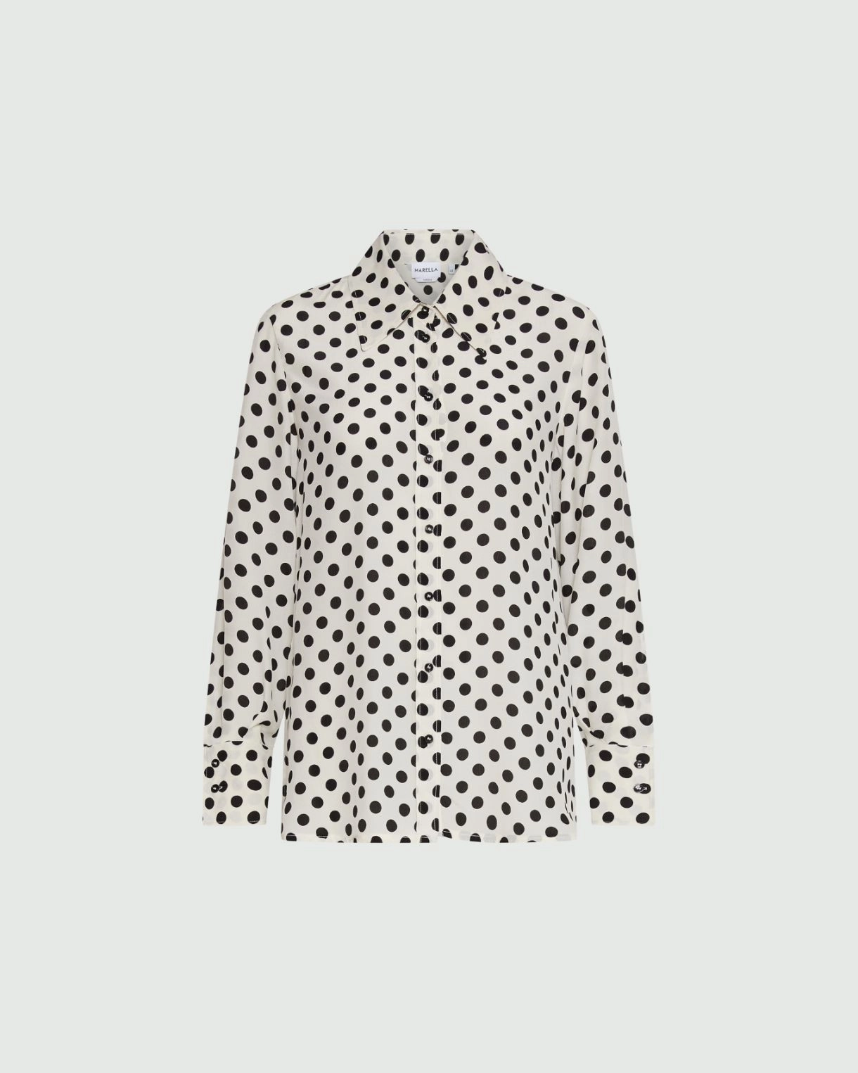 Camicia in seta stampata Conio