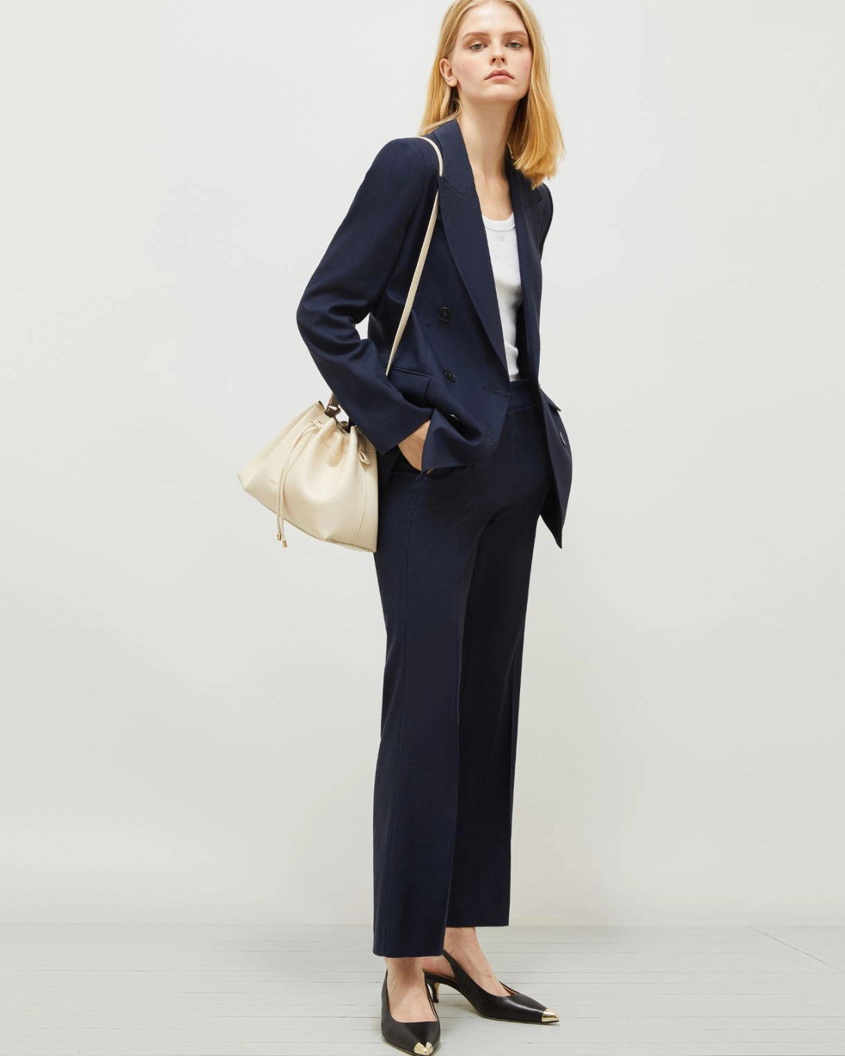 Pantalone flare stretch Fresco