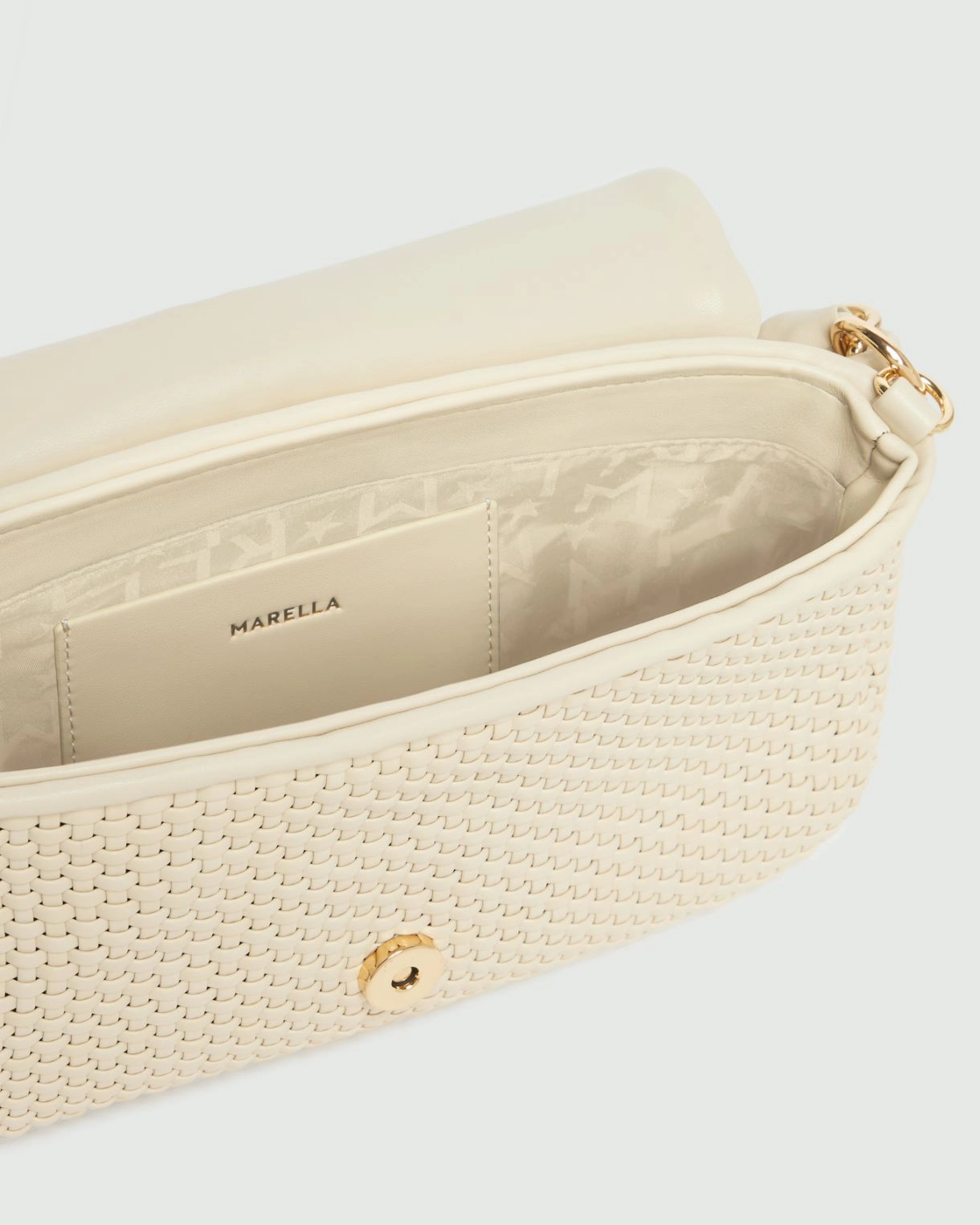 Baguette in materiale intrecciato Emily1