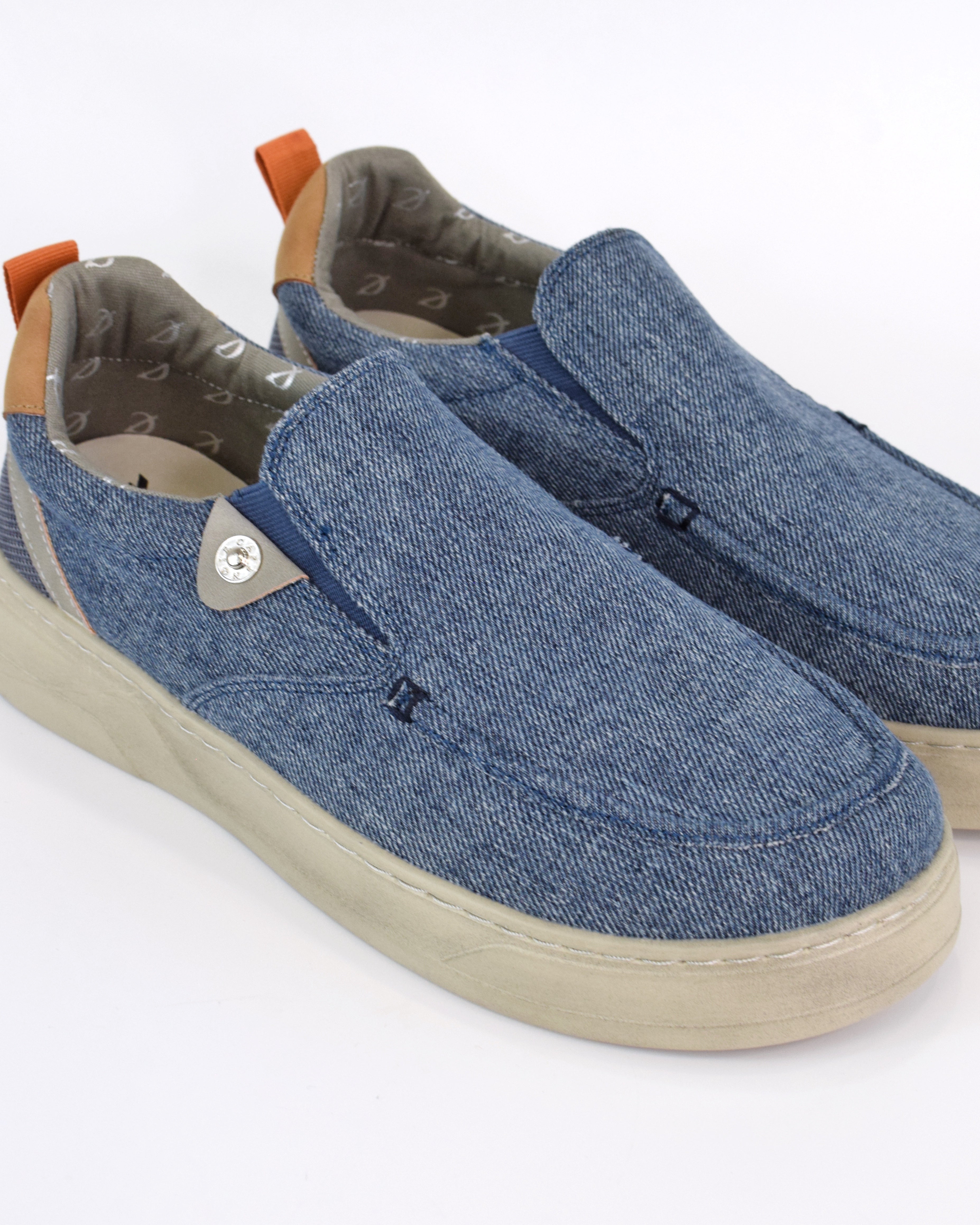 Slip-on in tessuto