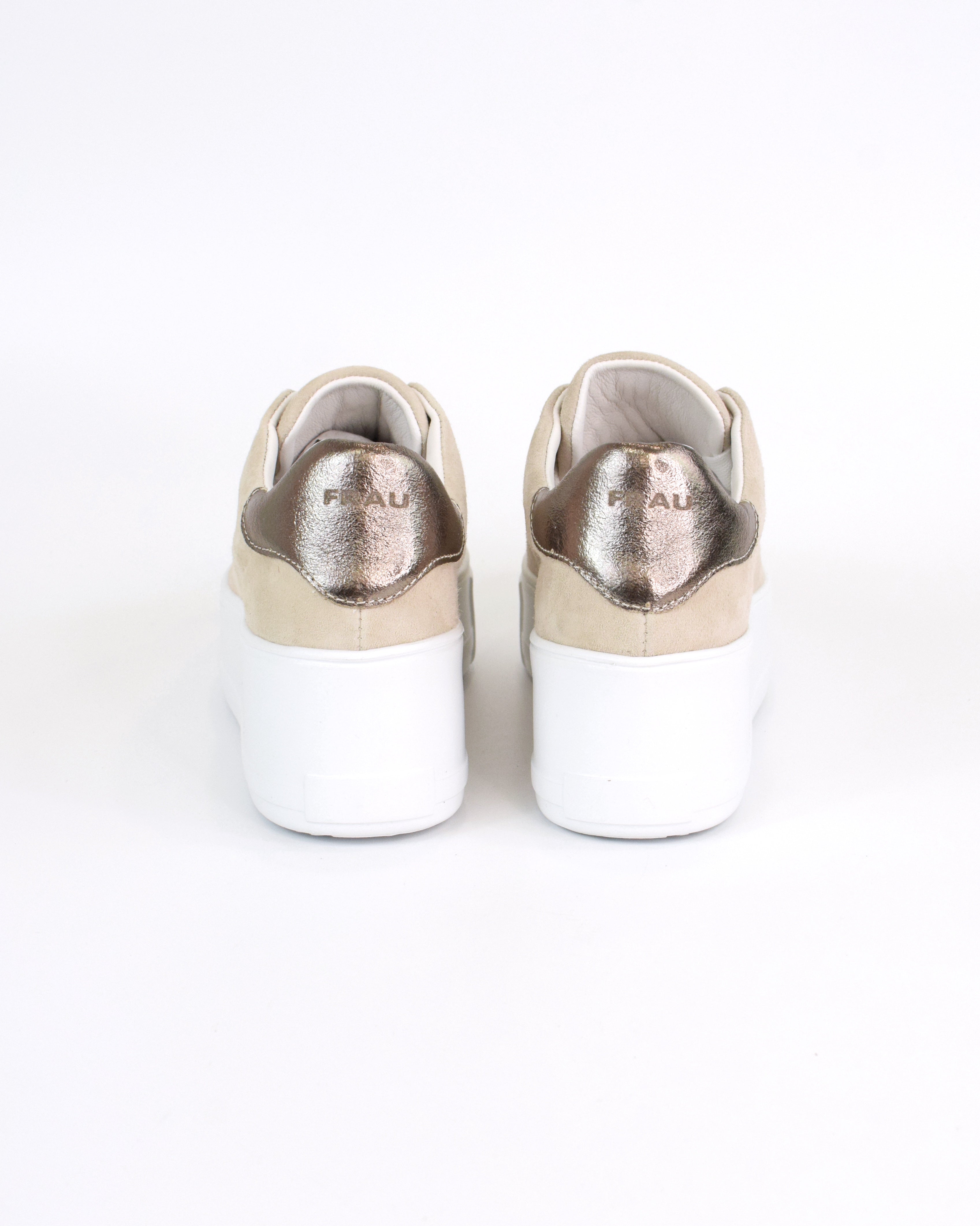 Sneaker Platform in Suede