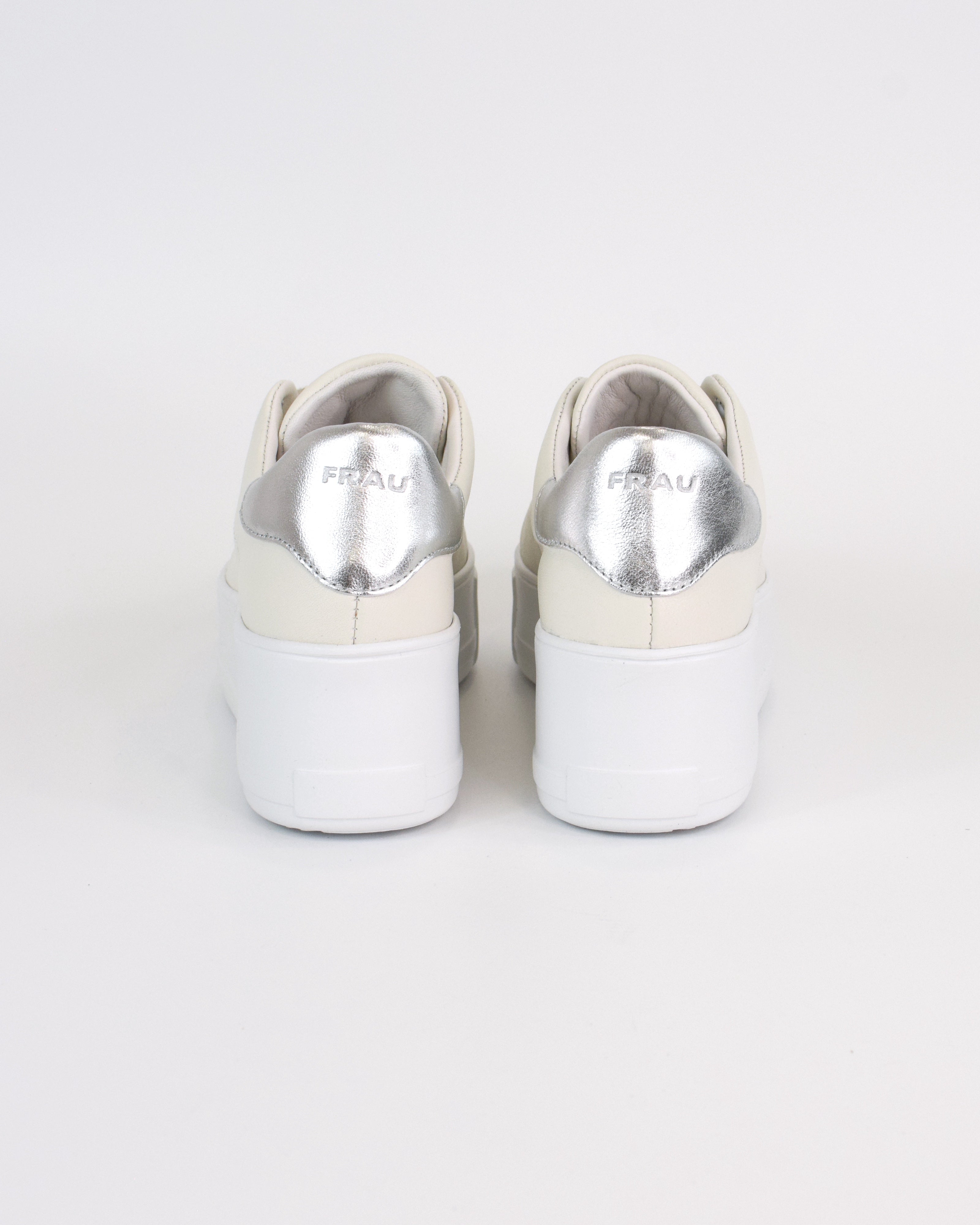 Sneaker Platform in Pelle
