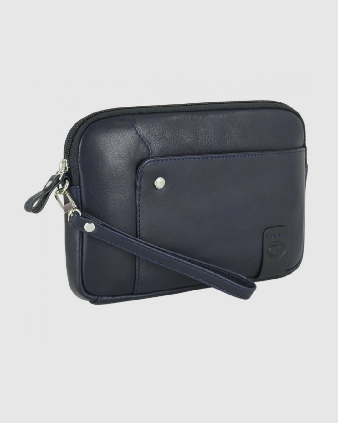 Pochette in pelle borsello a mano Richard 9"