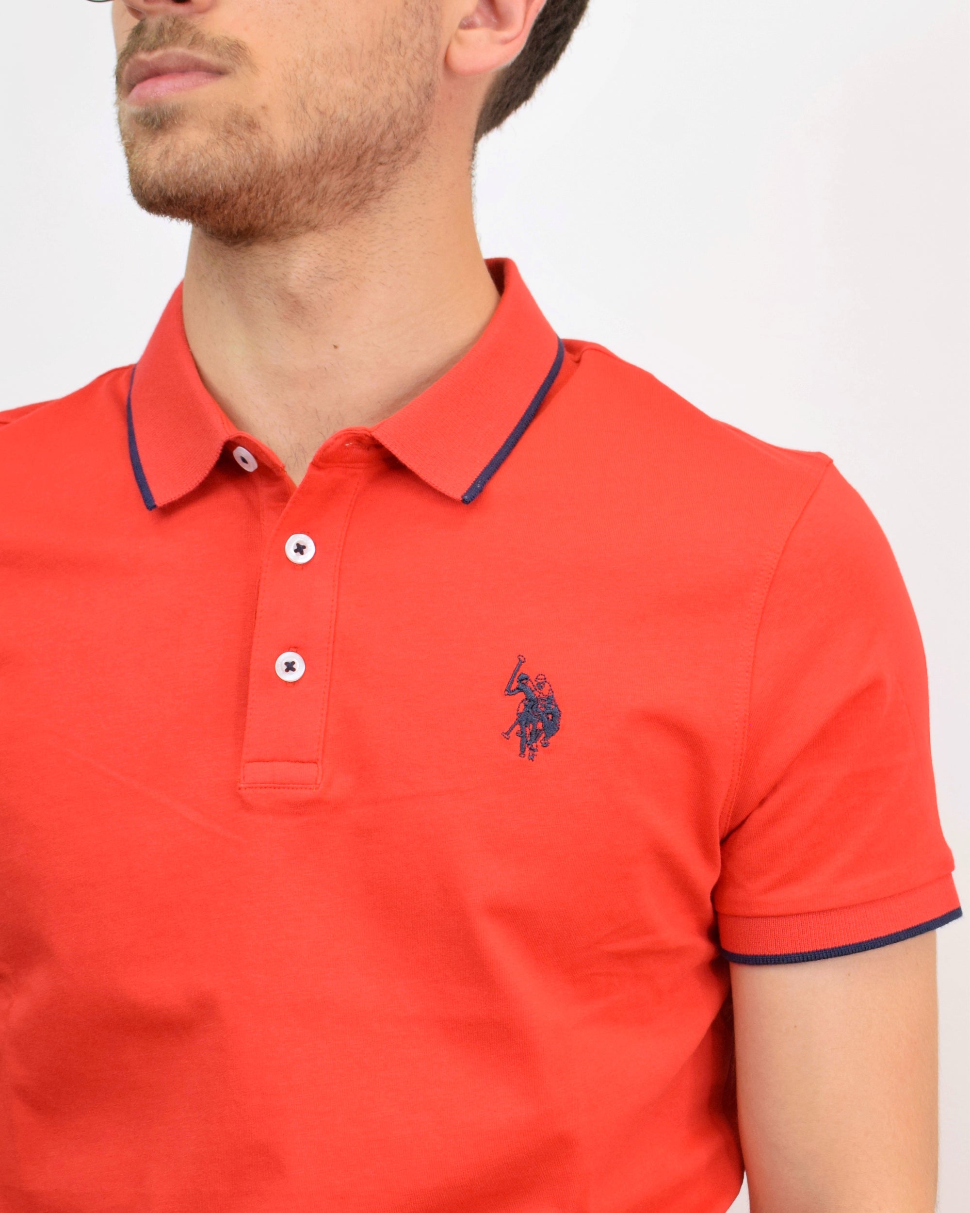 Polo in jersey