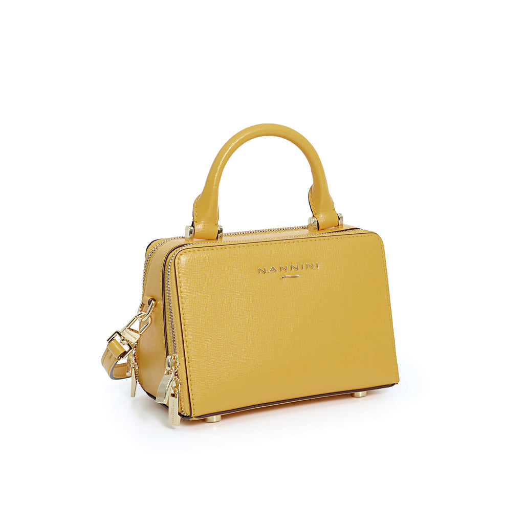 Mini bag in pelle Flora