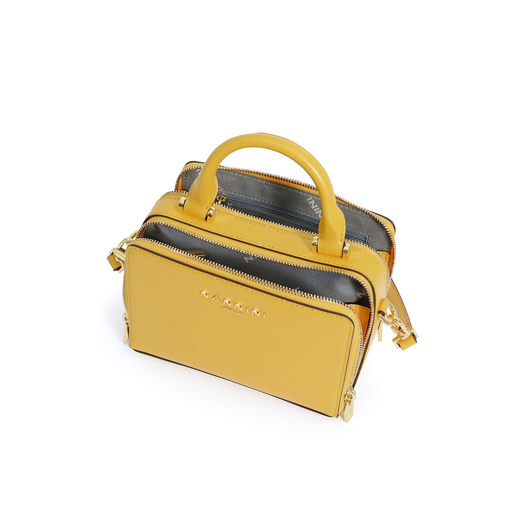 Mini bag in pelle Flora