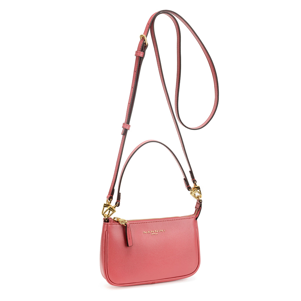 Mini bag in pelle Flora