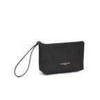 Pochette in nylon e pelle piccola Sara