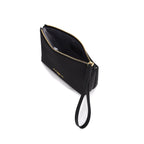 Pochette in nylon e pelle piccola Sara