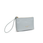 Pochette in nylon e pelle piccola Sara