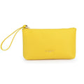 Pochette in nylon e pelle grande Sara