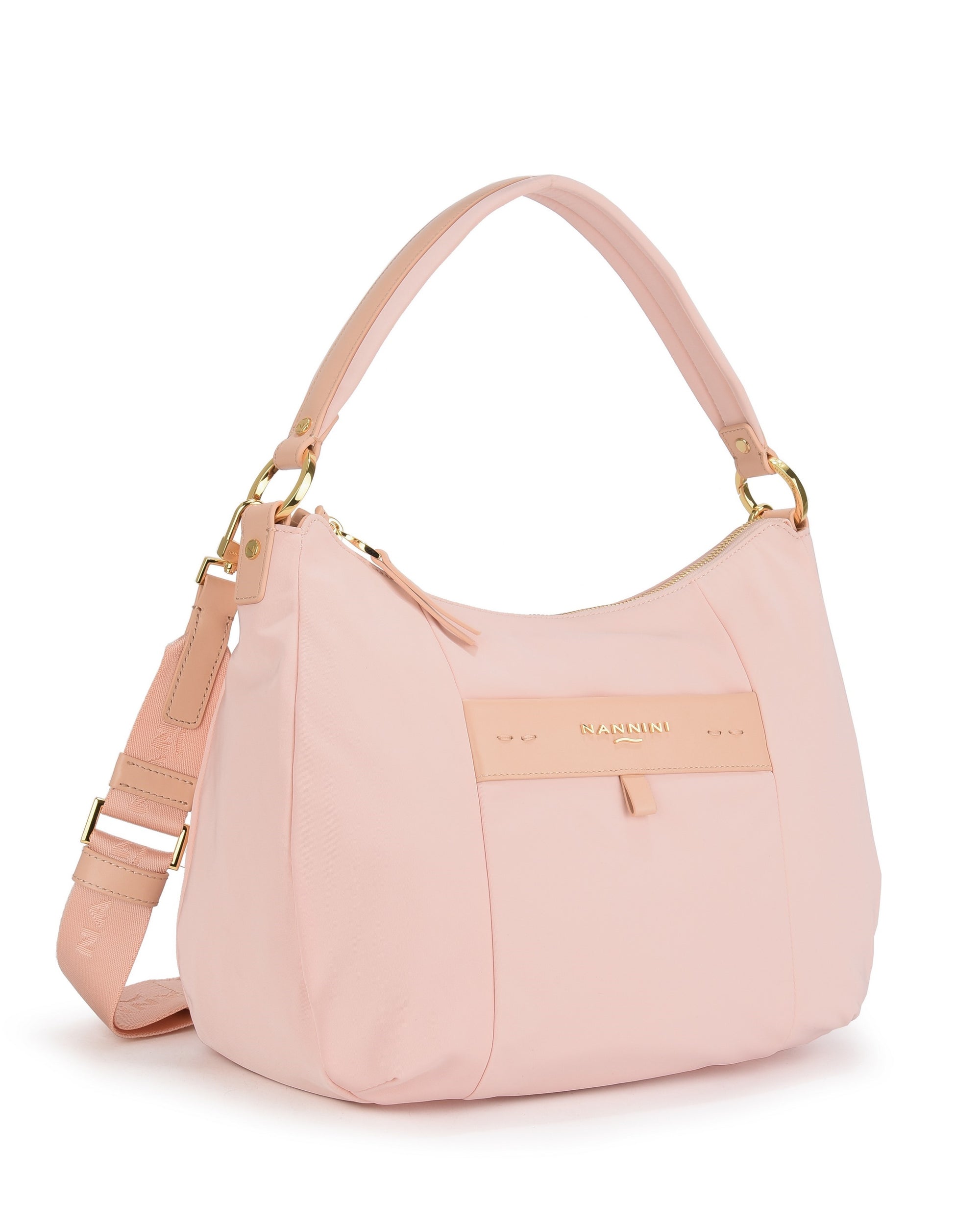 Borsa a Spalla in nylon e pelle Reene