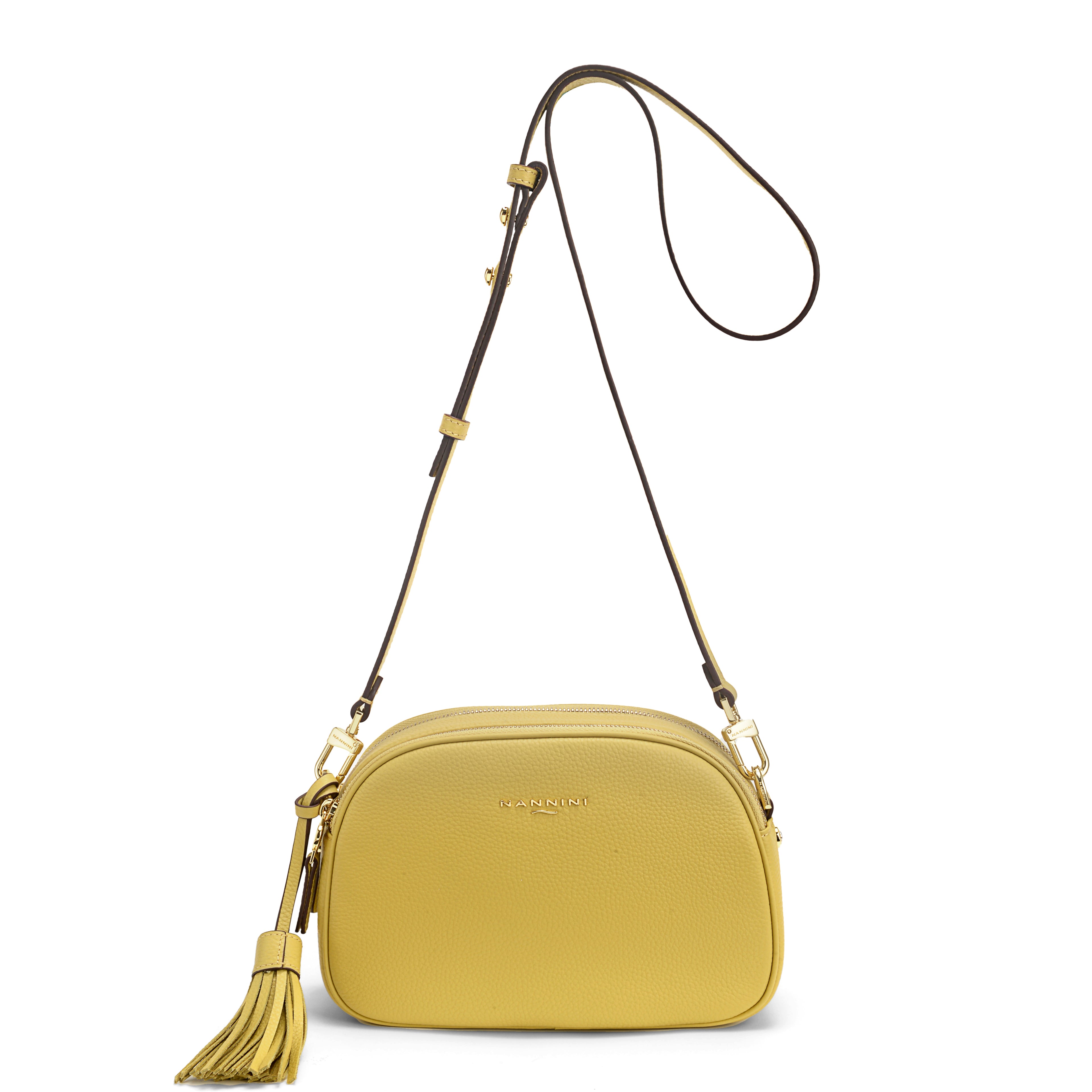 Borsa a tracolla in pelle Keira
