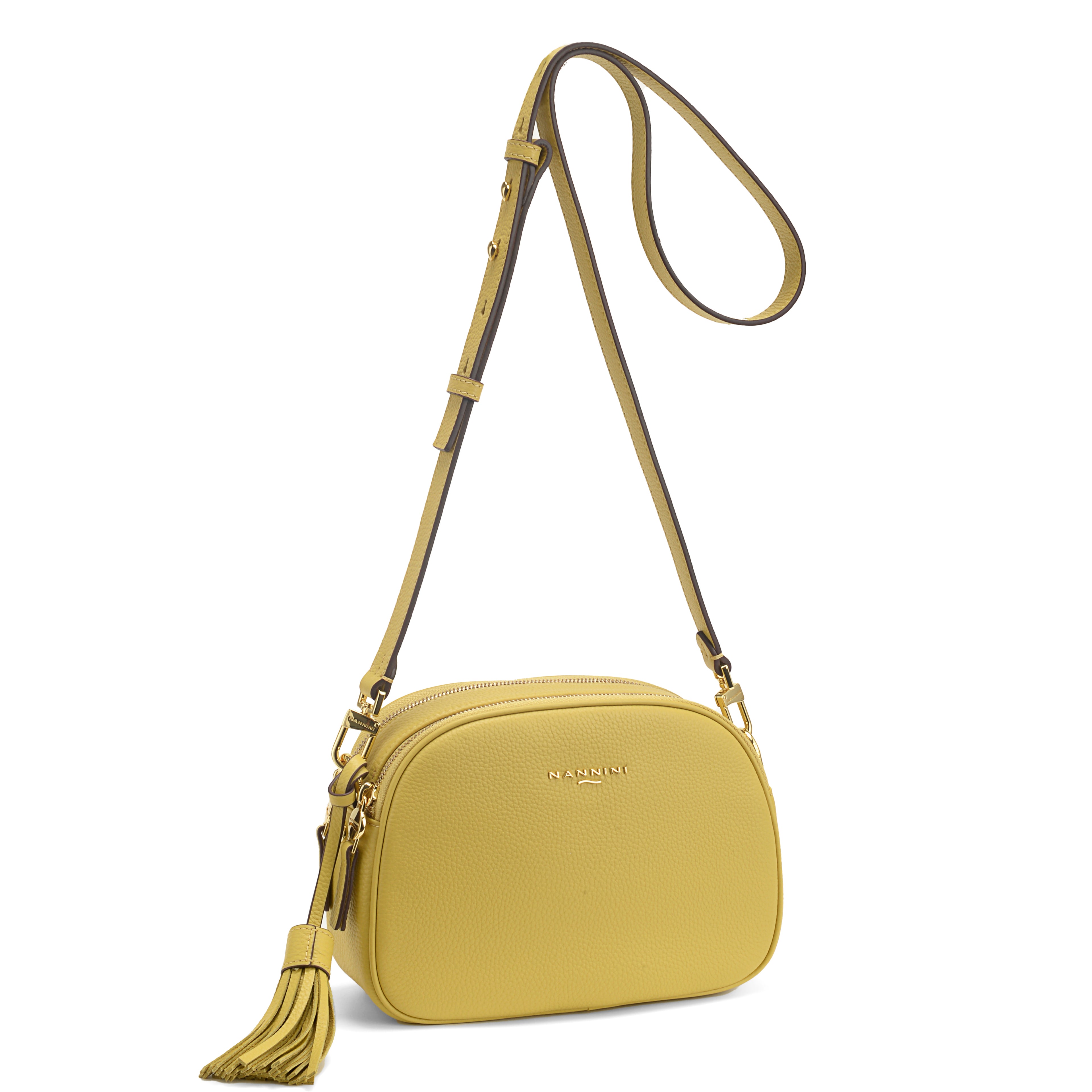 Borsa a tracolla in pelle Keira