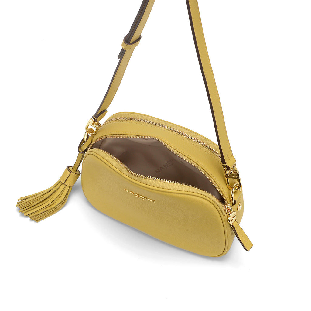 Borsa a tracolla in pelle Keira