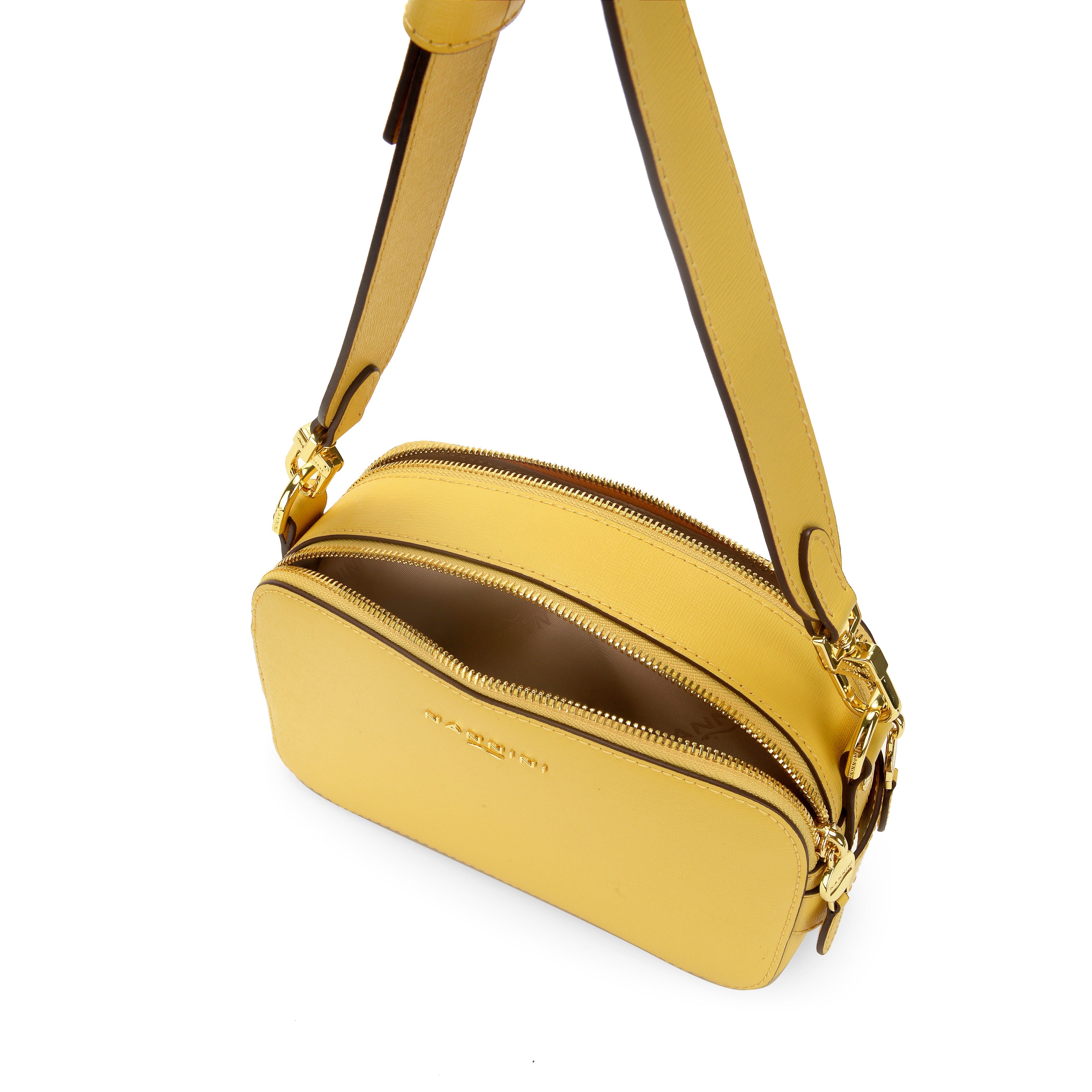 Borsa a tracolla in pelle Flora