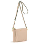 Pochette in pelle con tracolla Keira