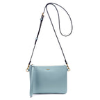 Pochette in pelle con tracolla Keira