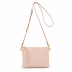 Pochette in pelle con tracolla Keira