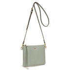 Pochette in pelle con tracolla Keira