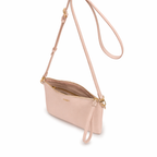 Pochette in pelle con tracolla Keira