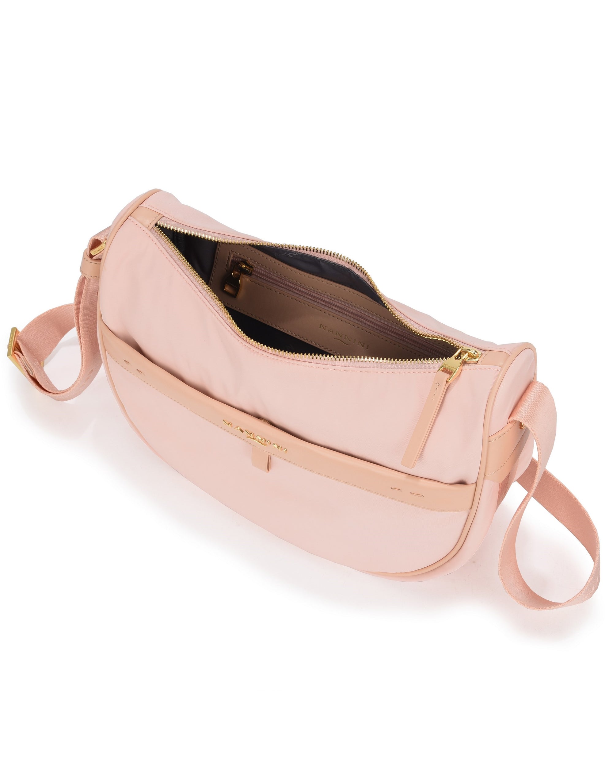 Borsa a Tracolla in nylon e pelle Reene