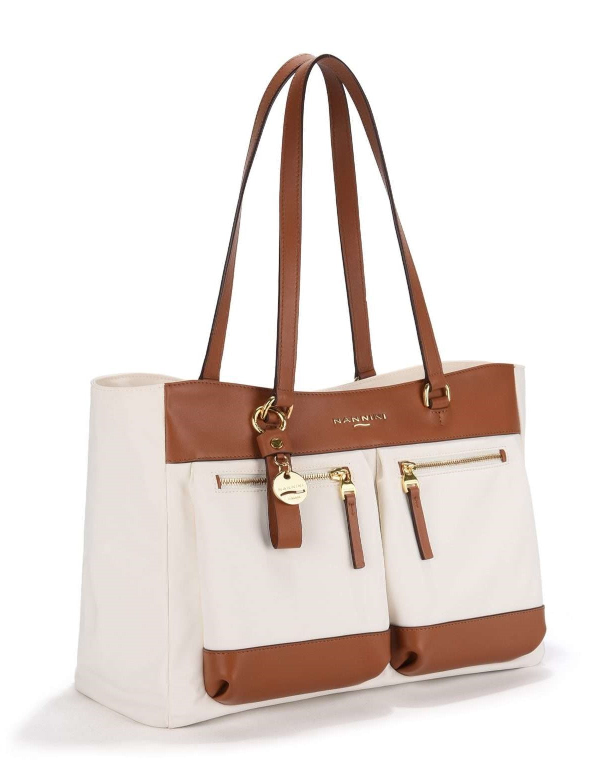 Borsa a Spalla in nylon e pelle Liberty