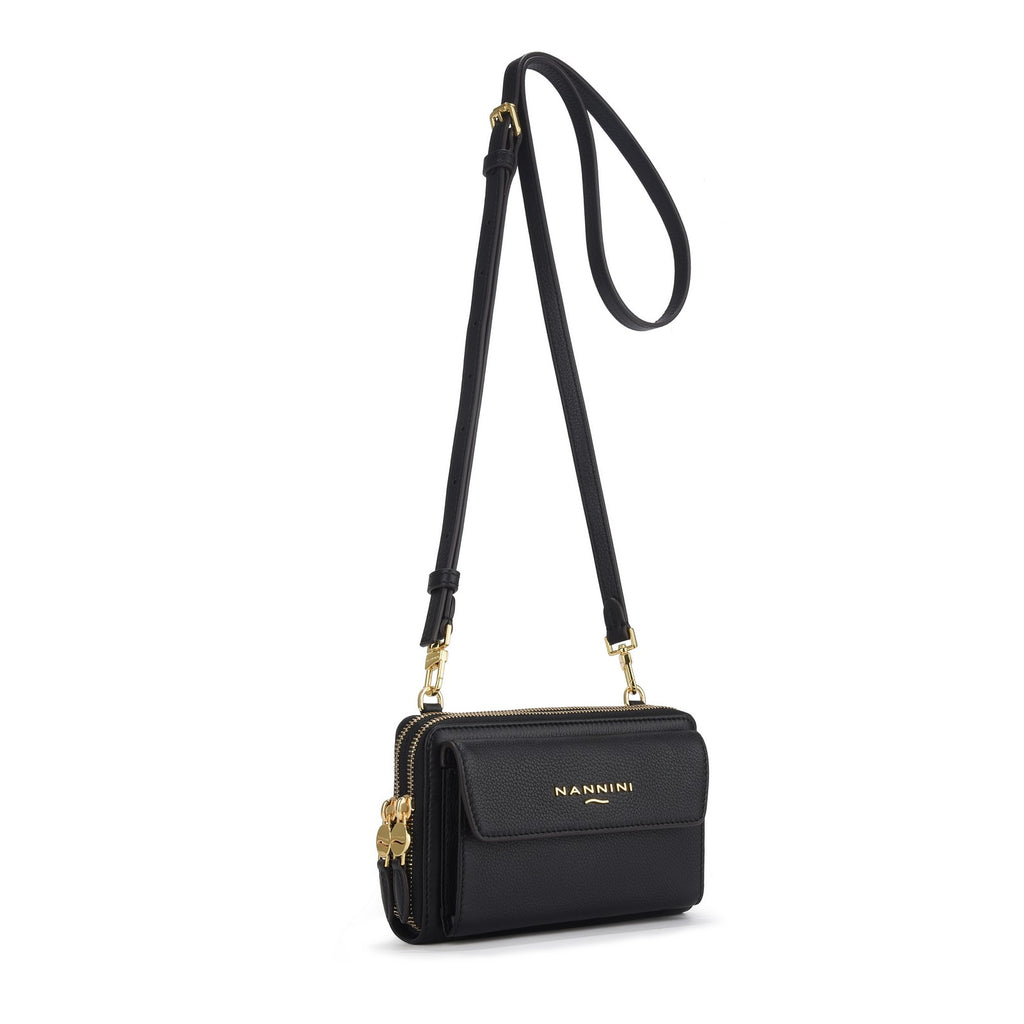 Borsa a tracolla in pelle Keira