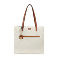 Borsa a spalla in nylon e pelle piccola Carla