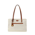 Borsa a spalla in nylon e pelle piccola Carla