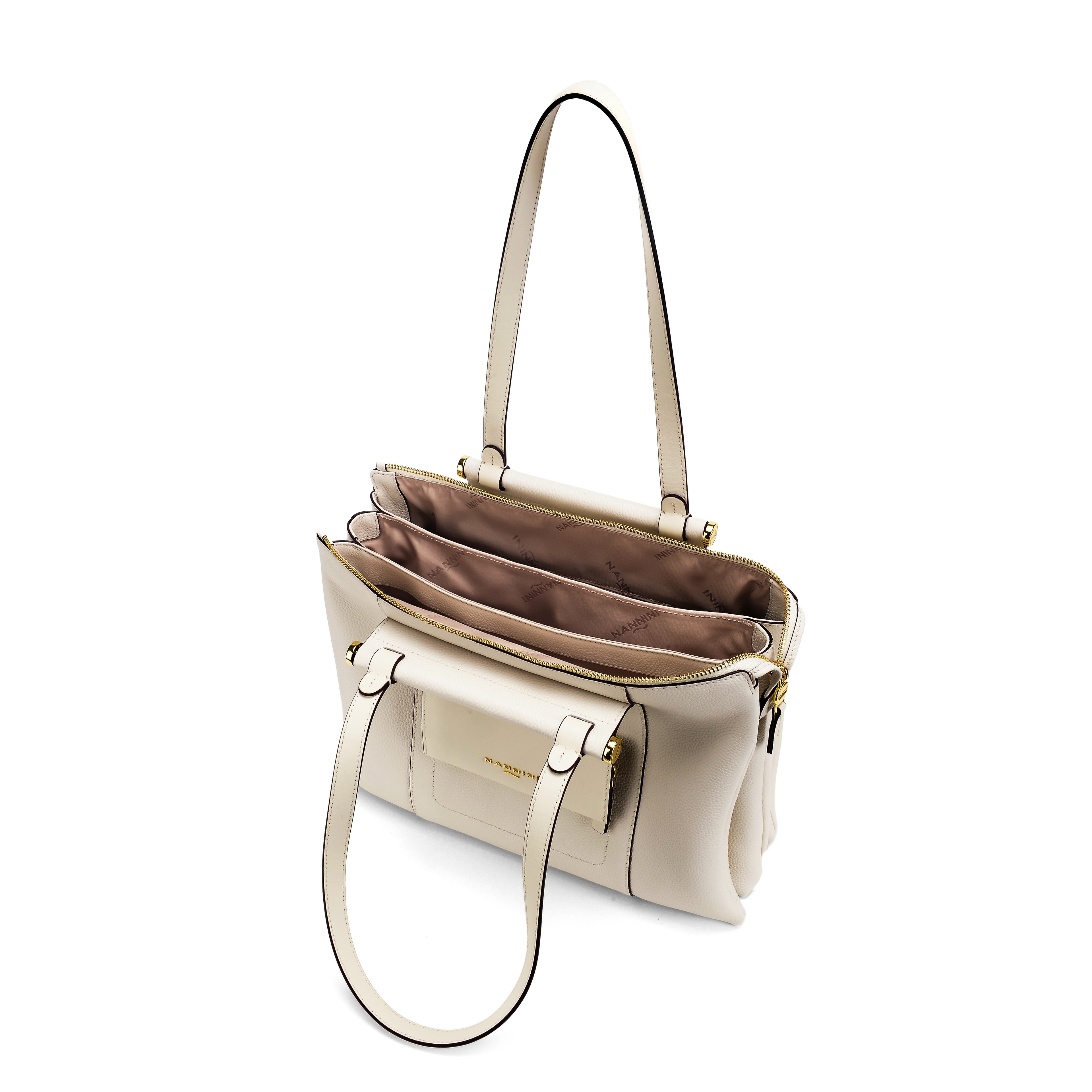 Borsa a spalla in pelle Febe