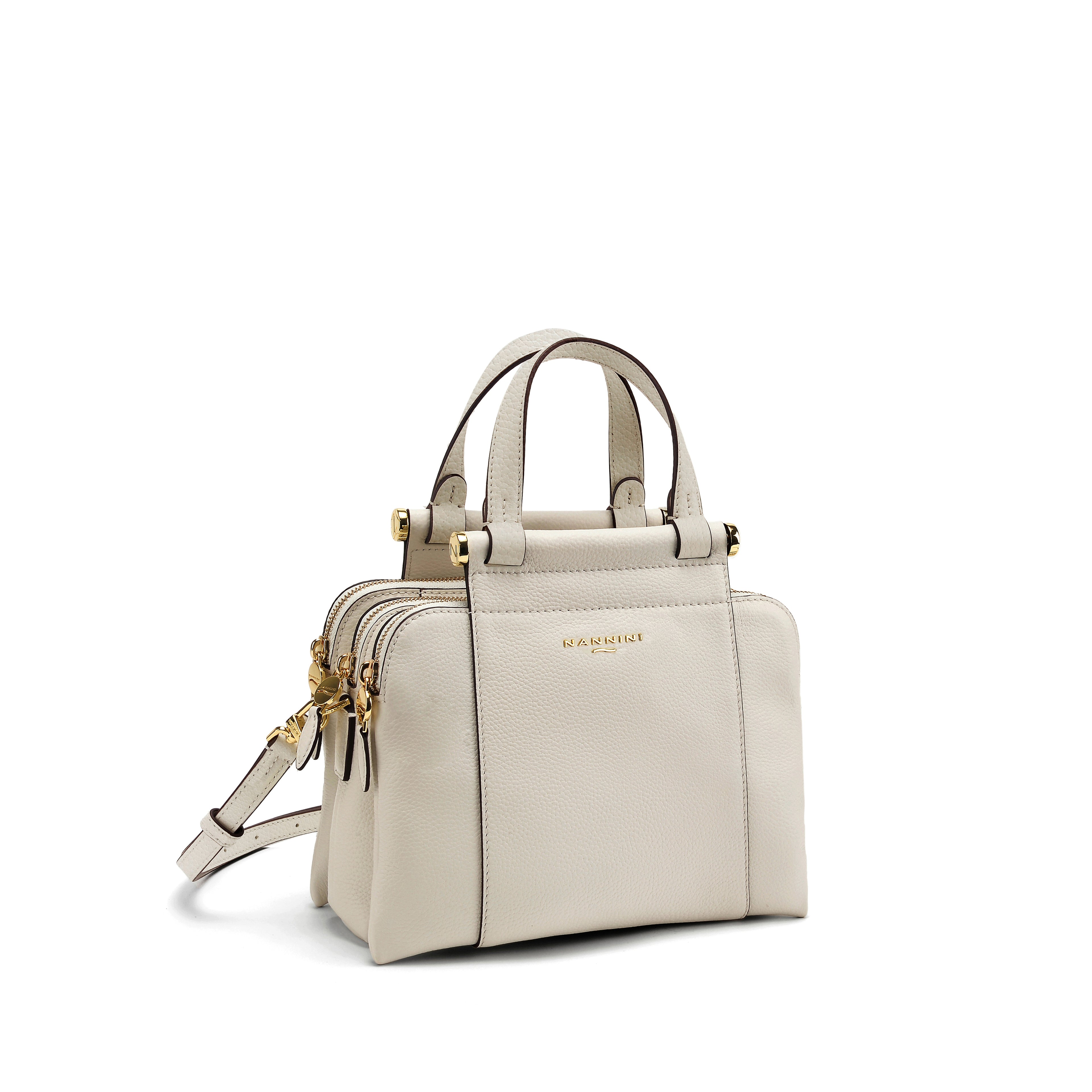 Borsa a mano in pelle Febe