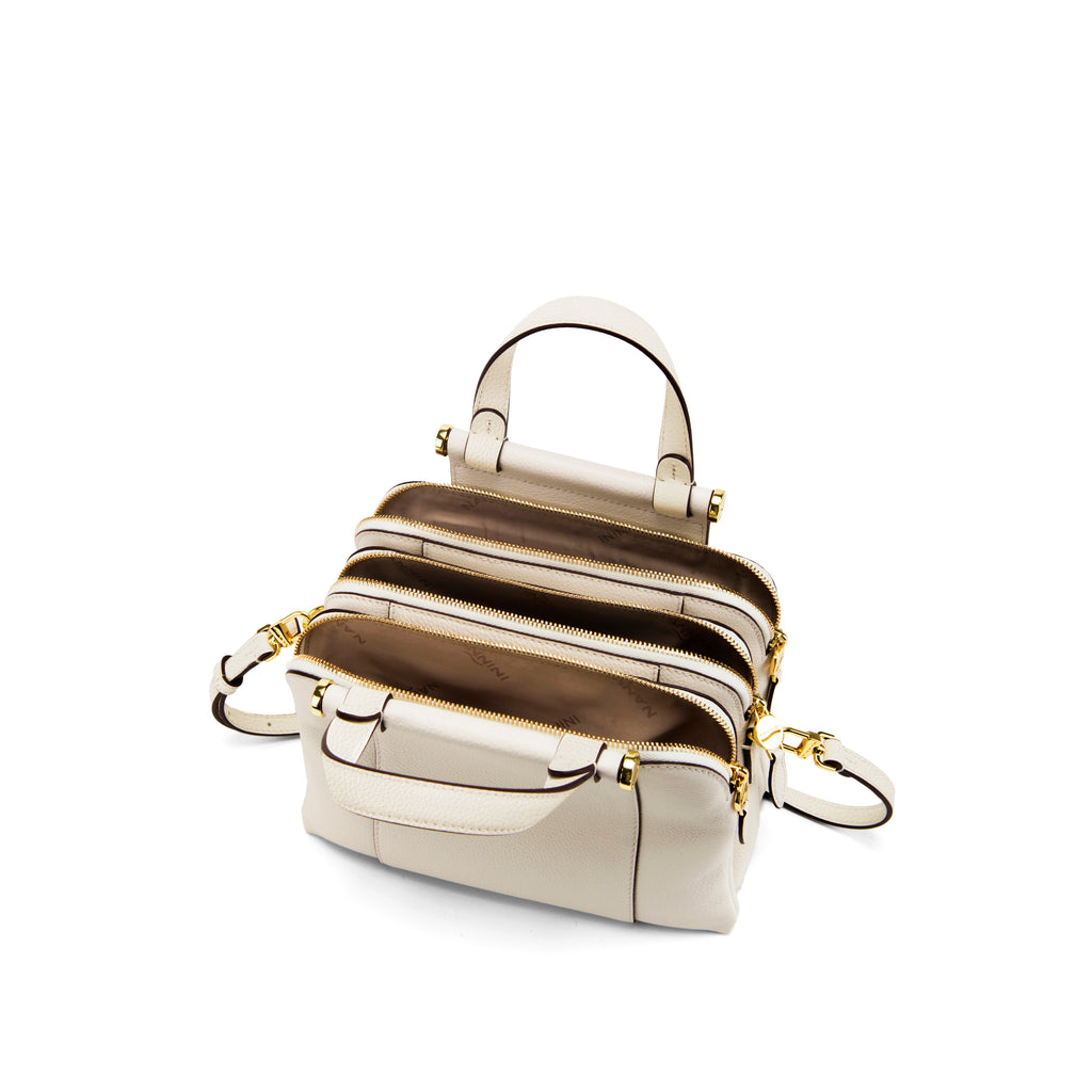 Borsa a mano in pelle Febe
