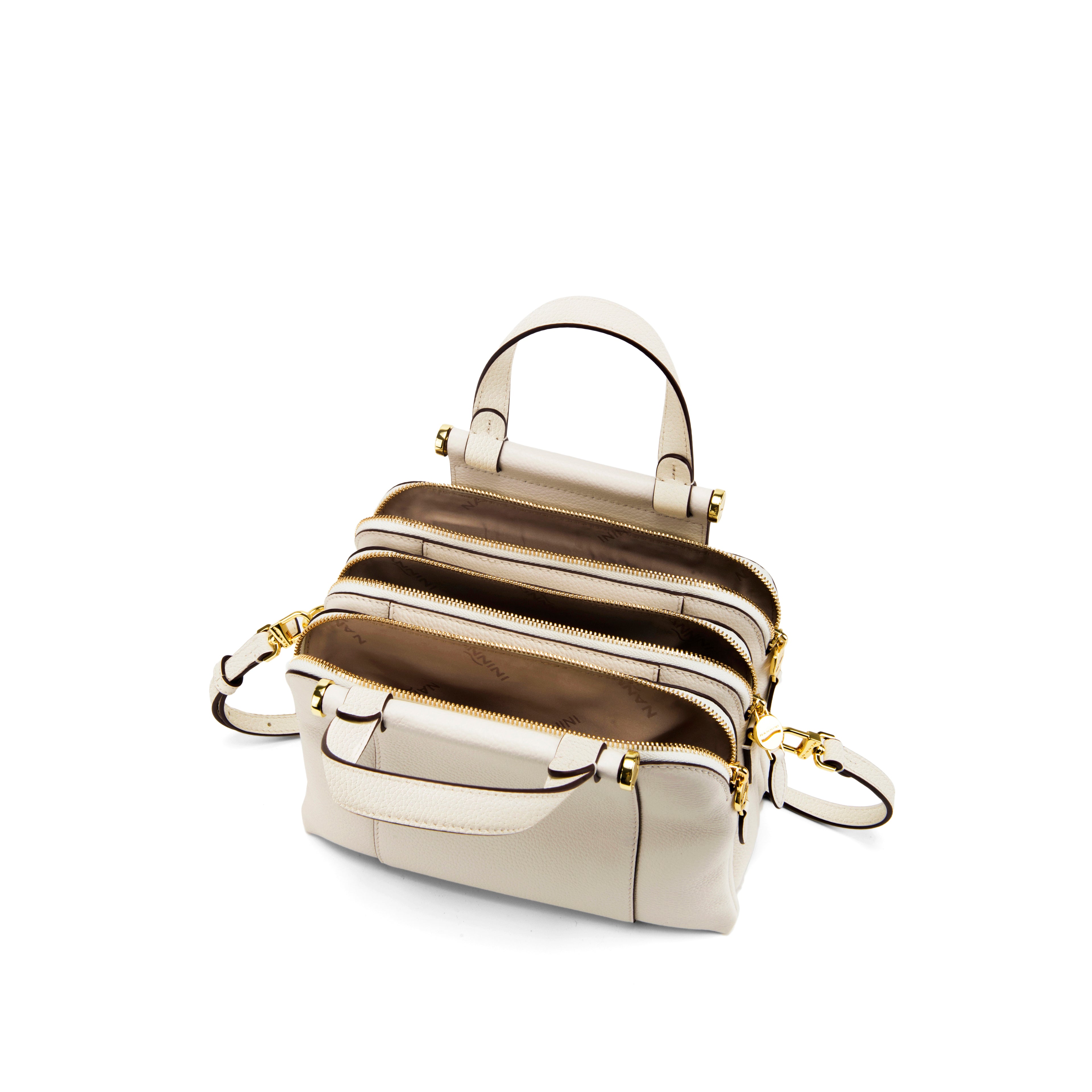 Borsa a mano in pelle Febe