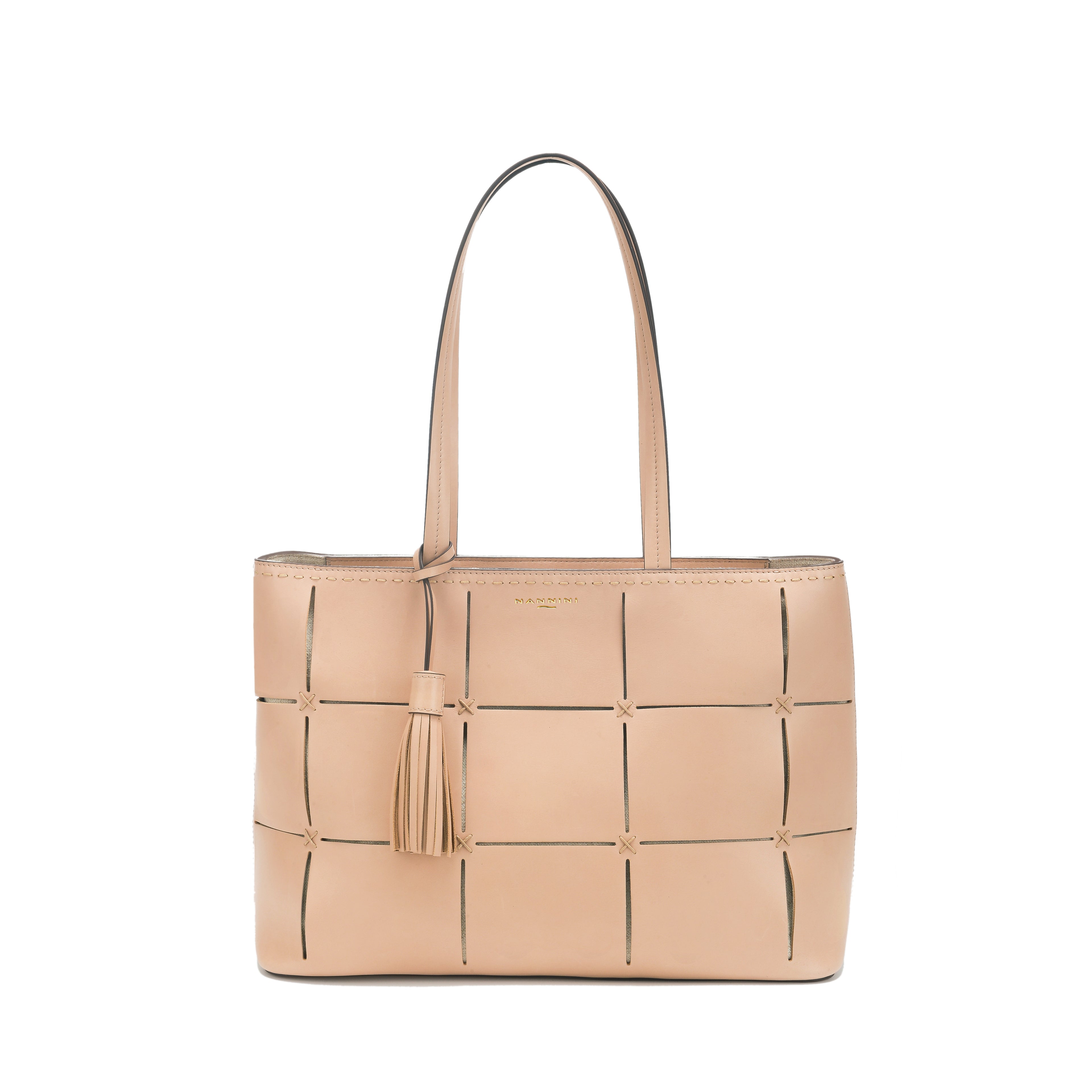 Borsa shopper in pelle Dania