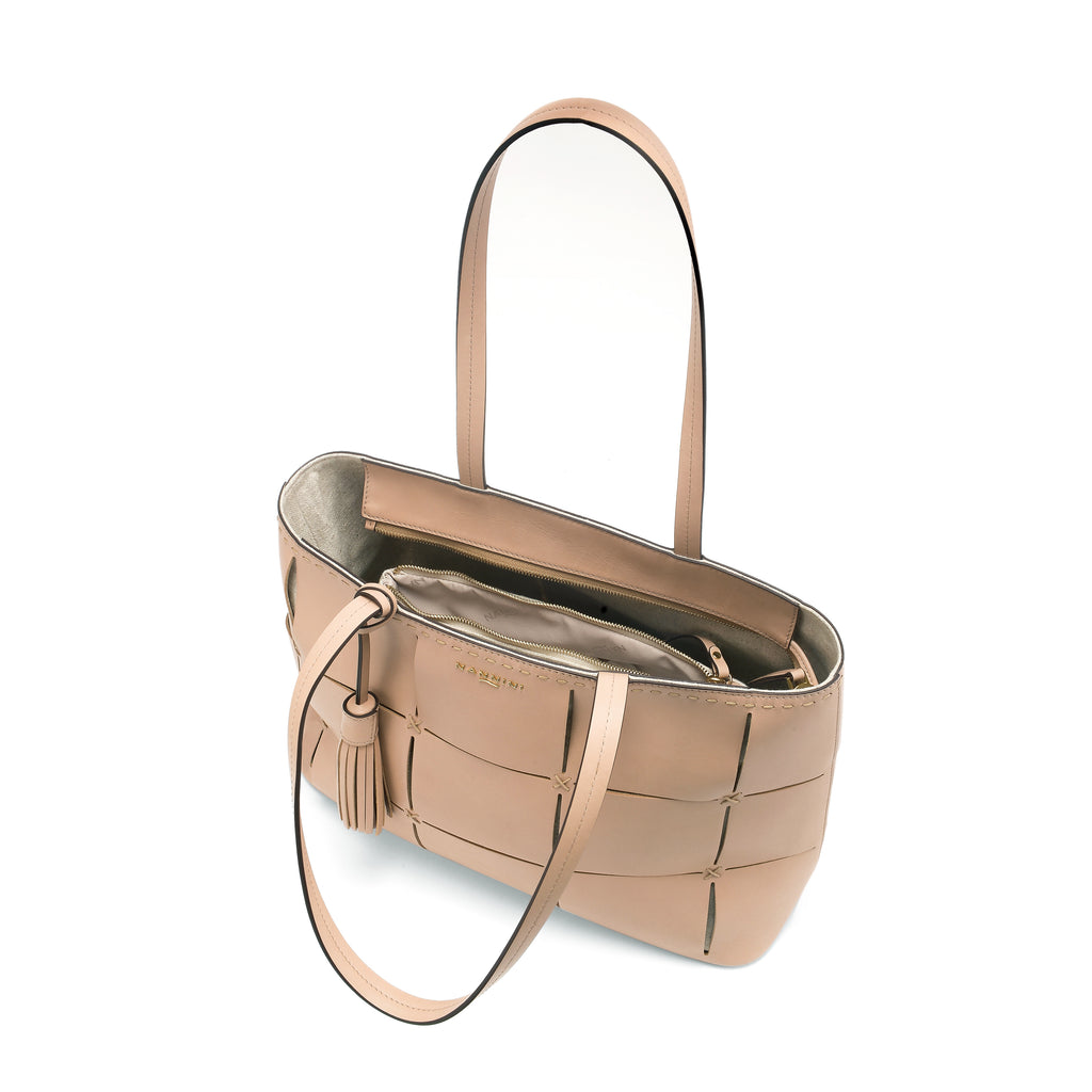 Borsa shopper in pelle Dania