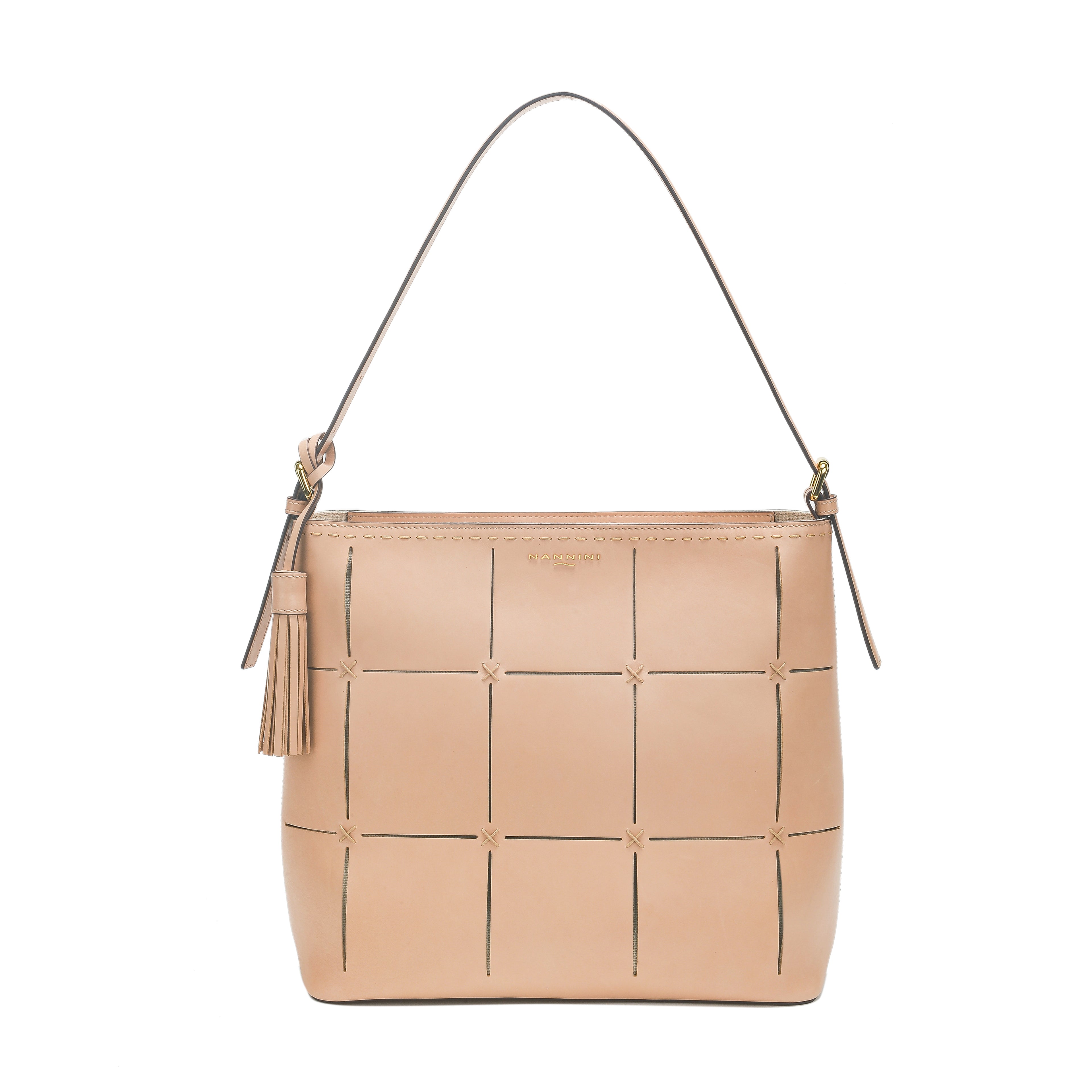 Borsa a spalla in pelle Dania