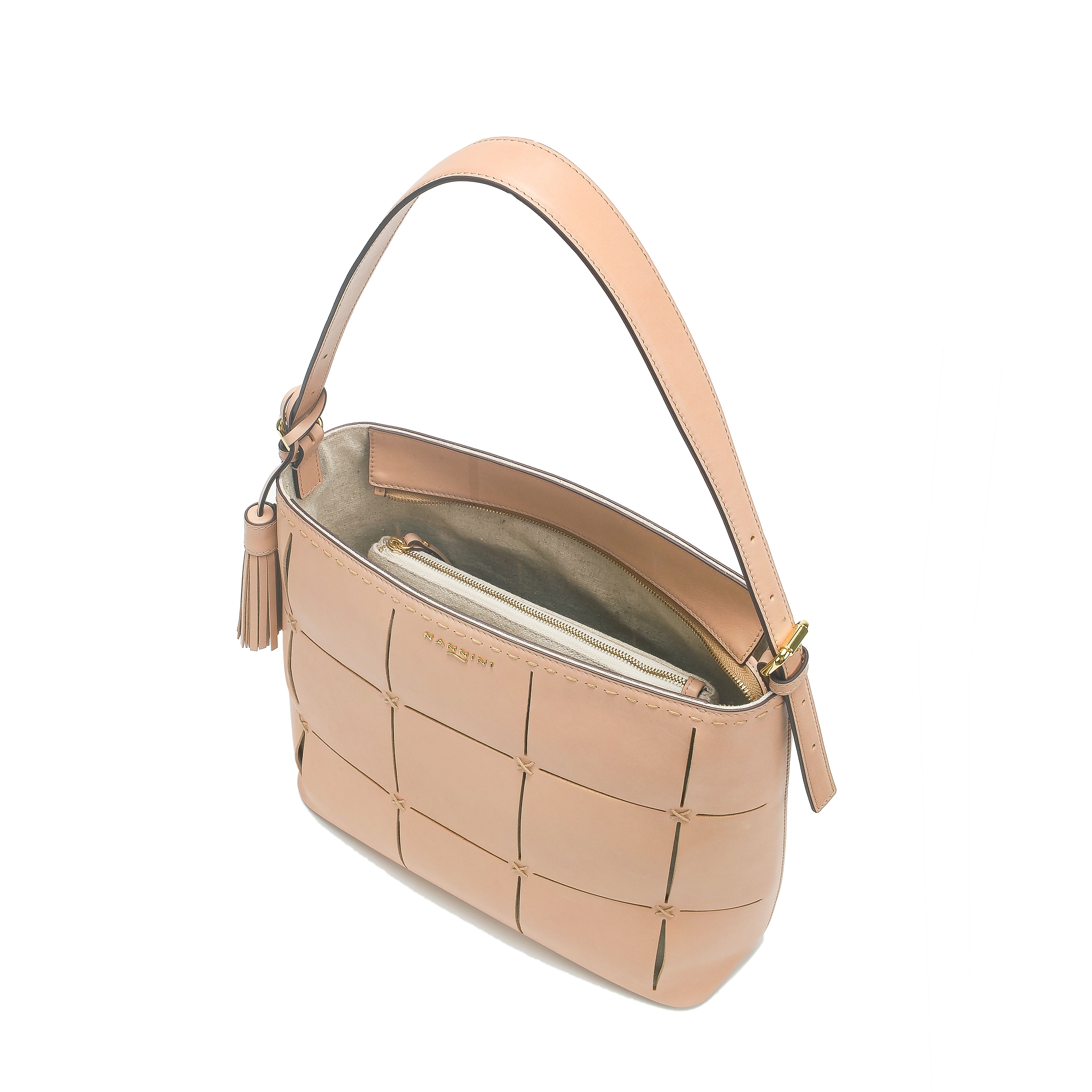 Borsa a spalla in pelle Dania