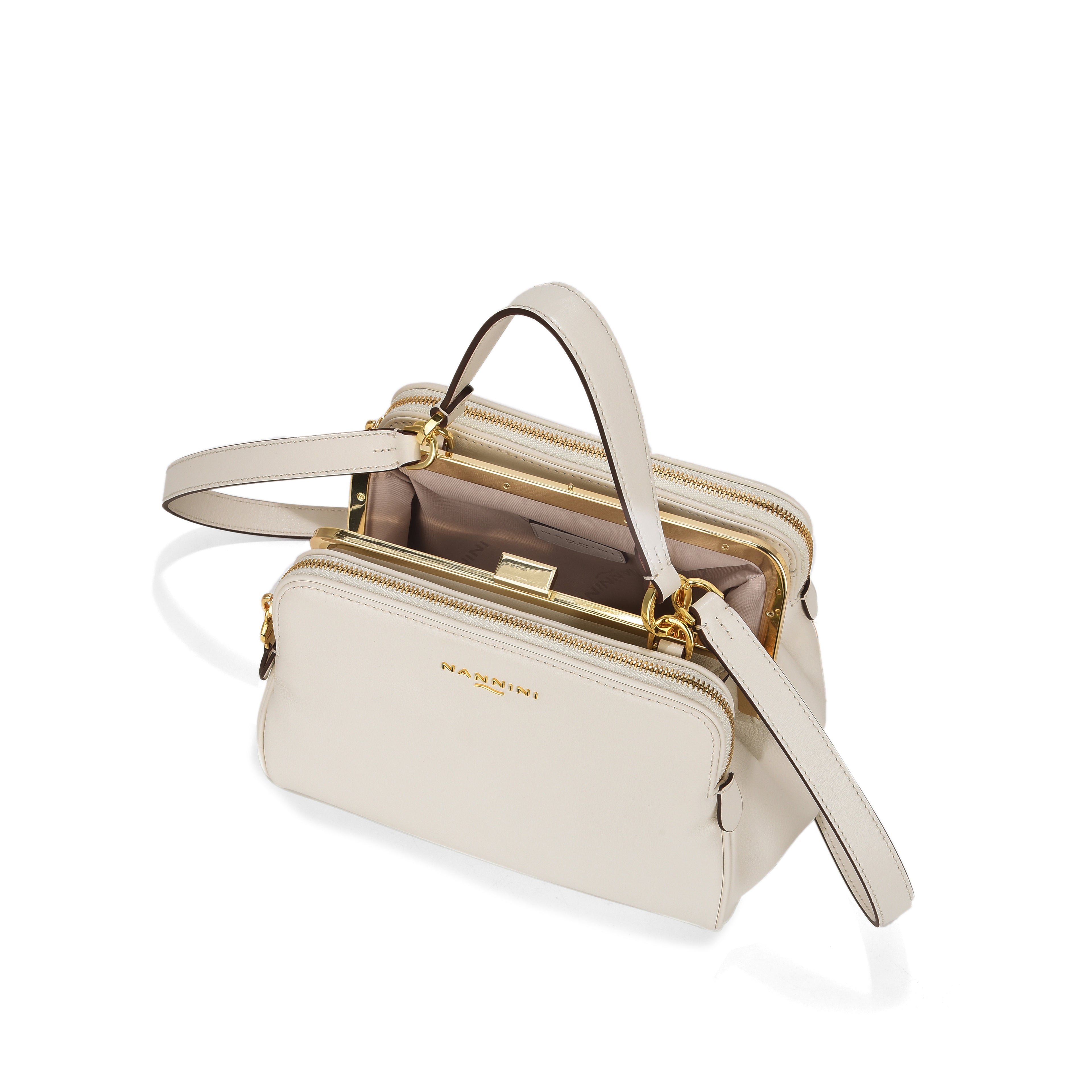 Borsa a mano in pelle Denise