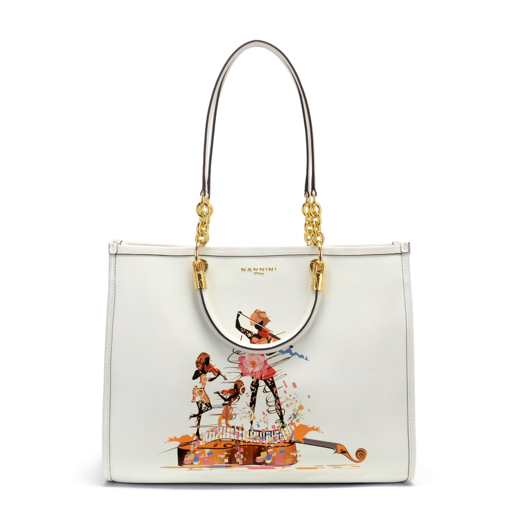 Borsa a mano in pelle Rolita