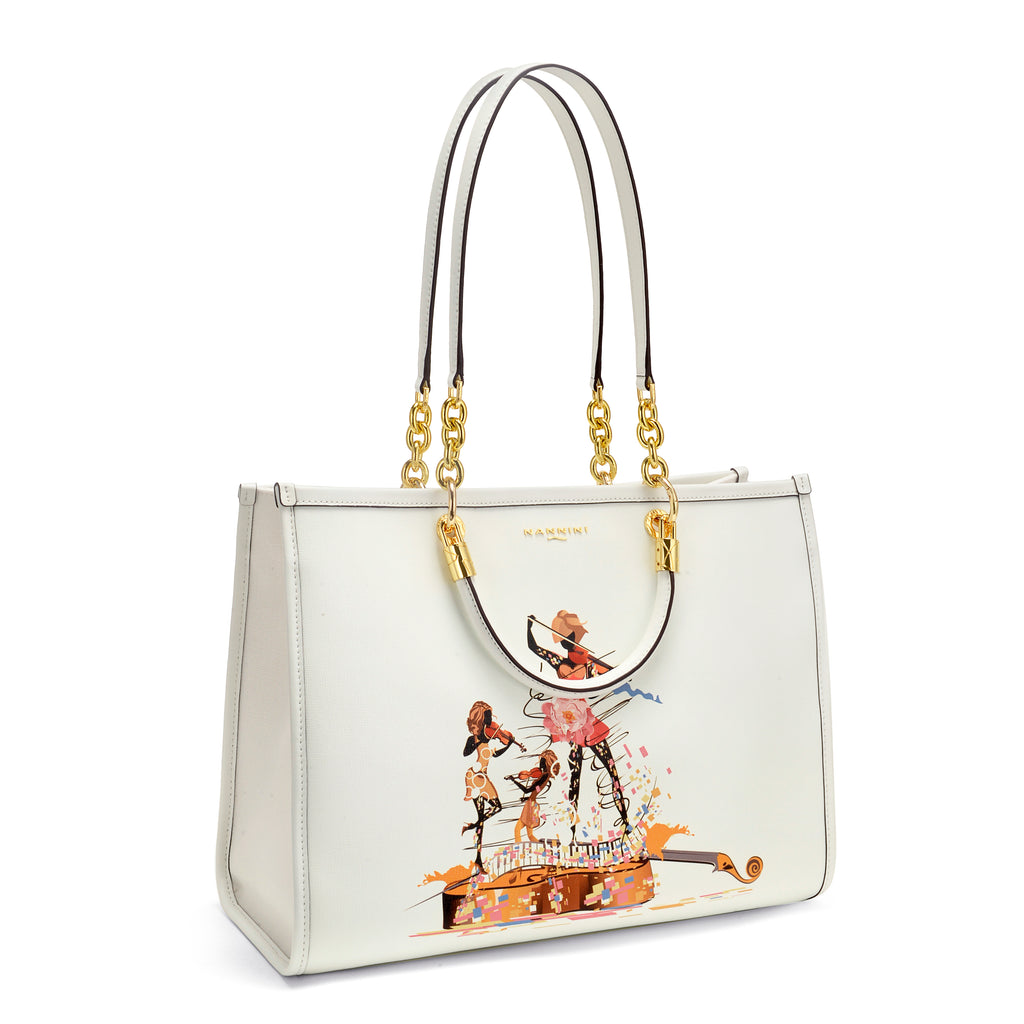 Borsa a mano in pelle Rolita
