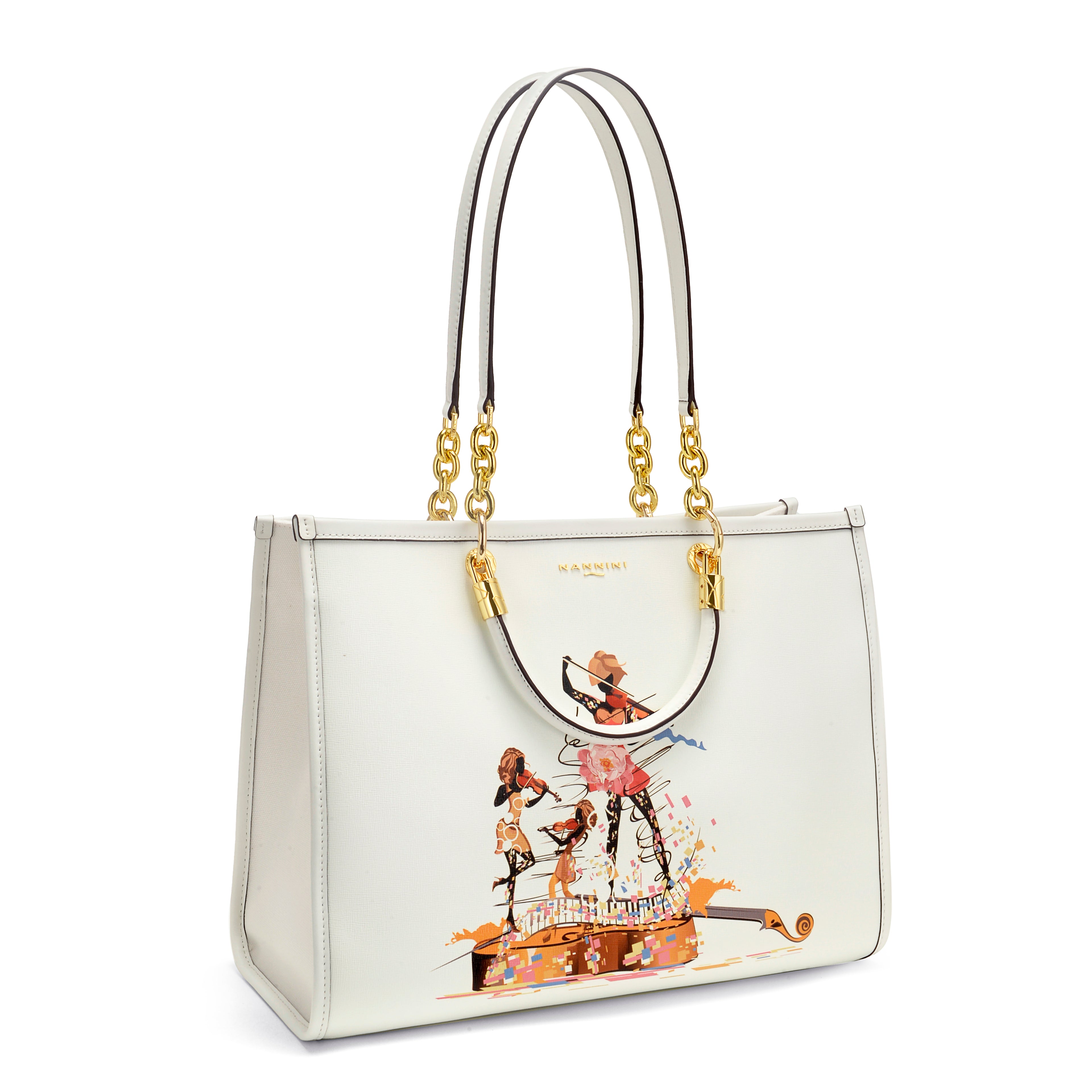 Borsa a mano in pelle Rolita