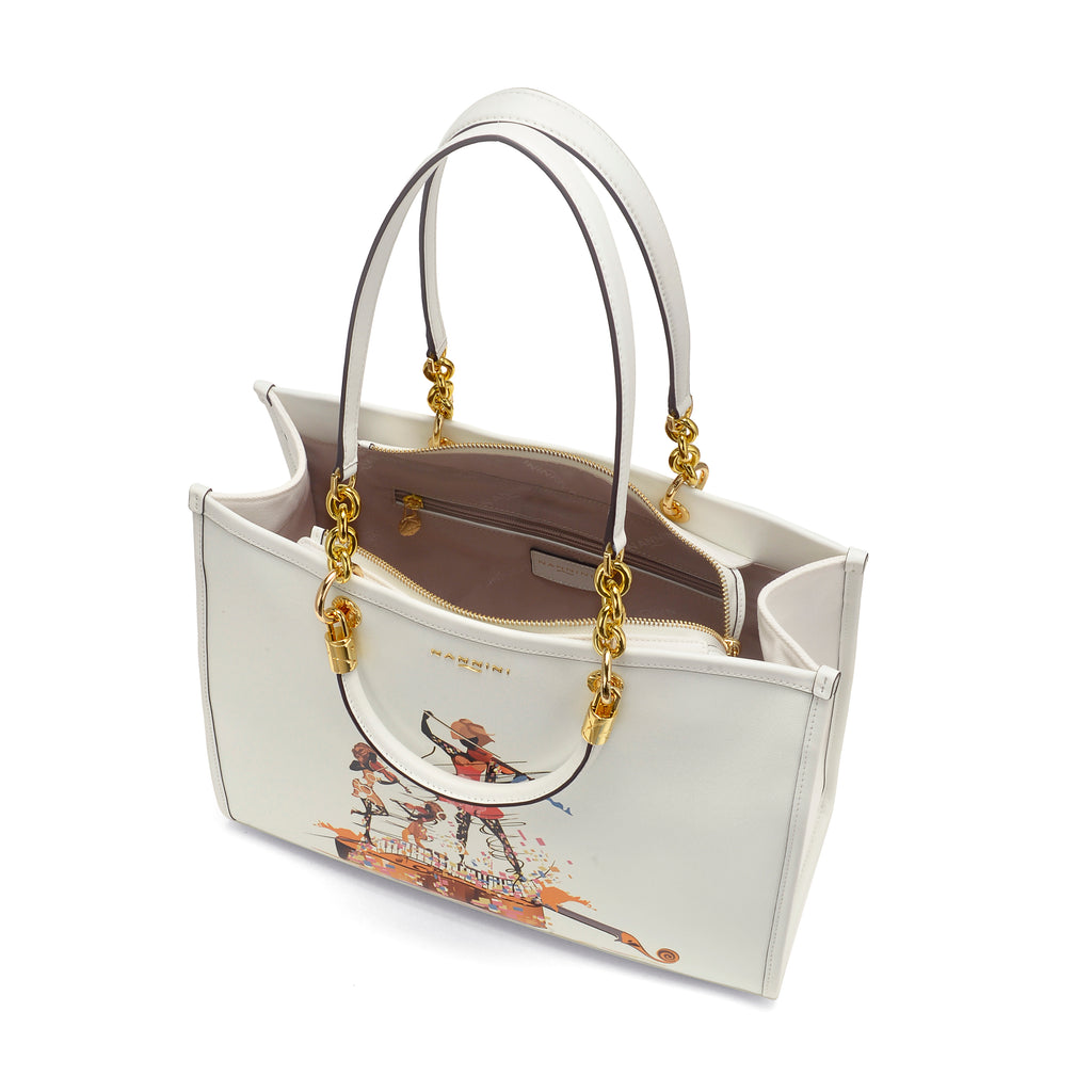 Borsa a mano in pelle Rolita