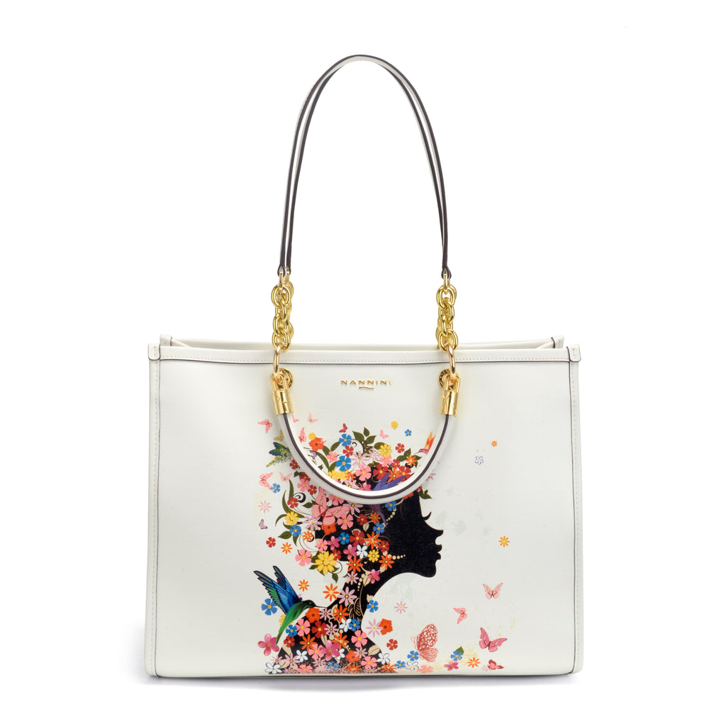 Borsa a mano in pelle Rolita