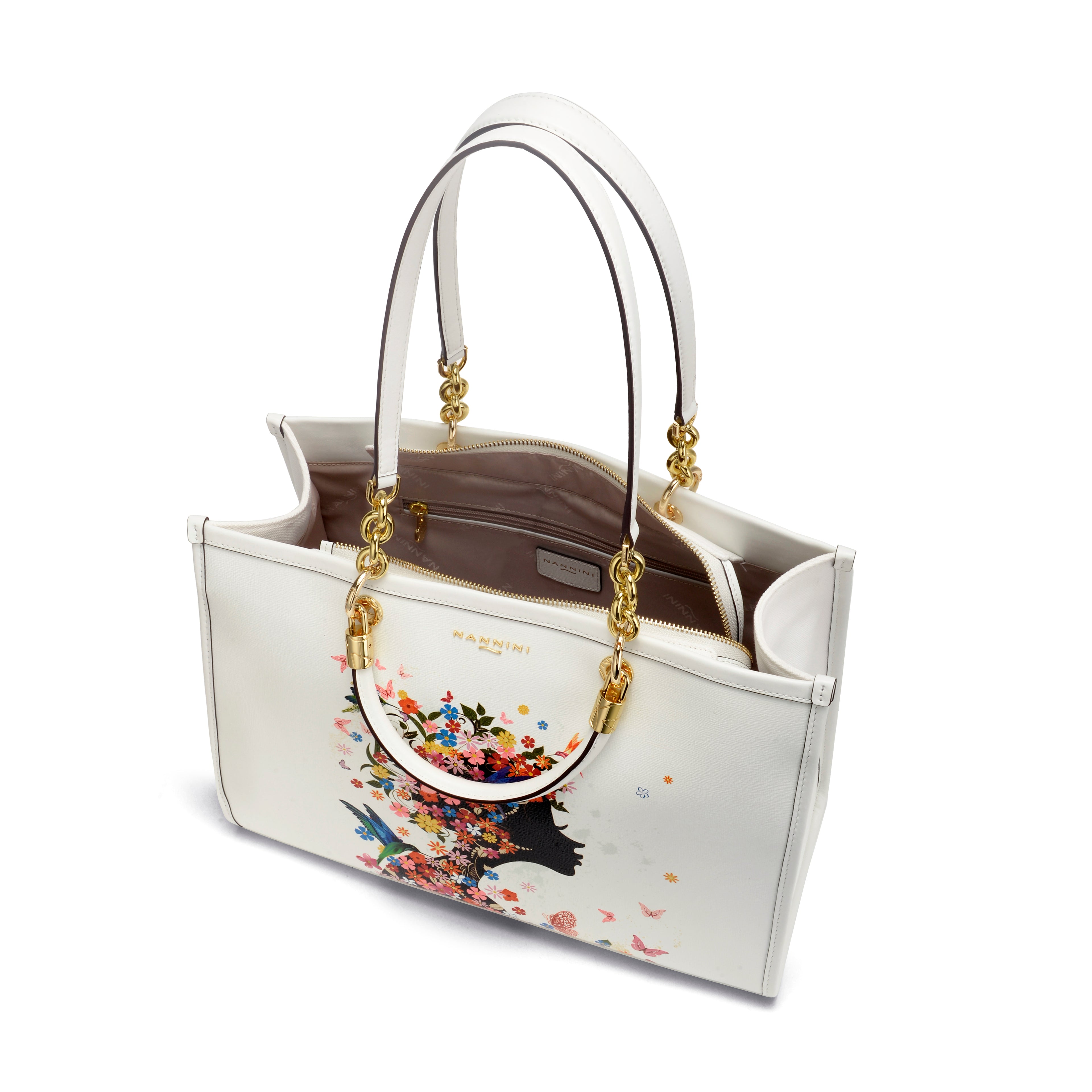 Borsa a mano in pelle Rolita