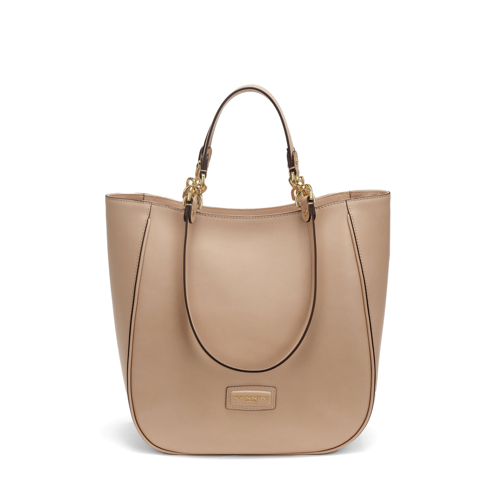 Borsa a mano in pelle grande Tamara