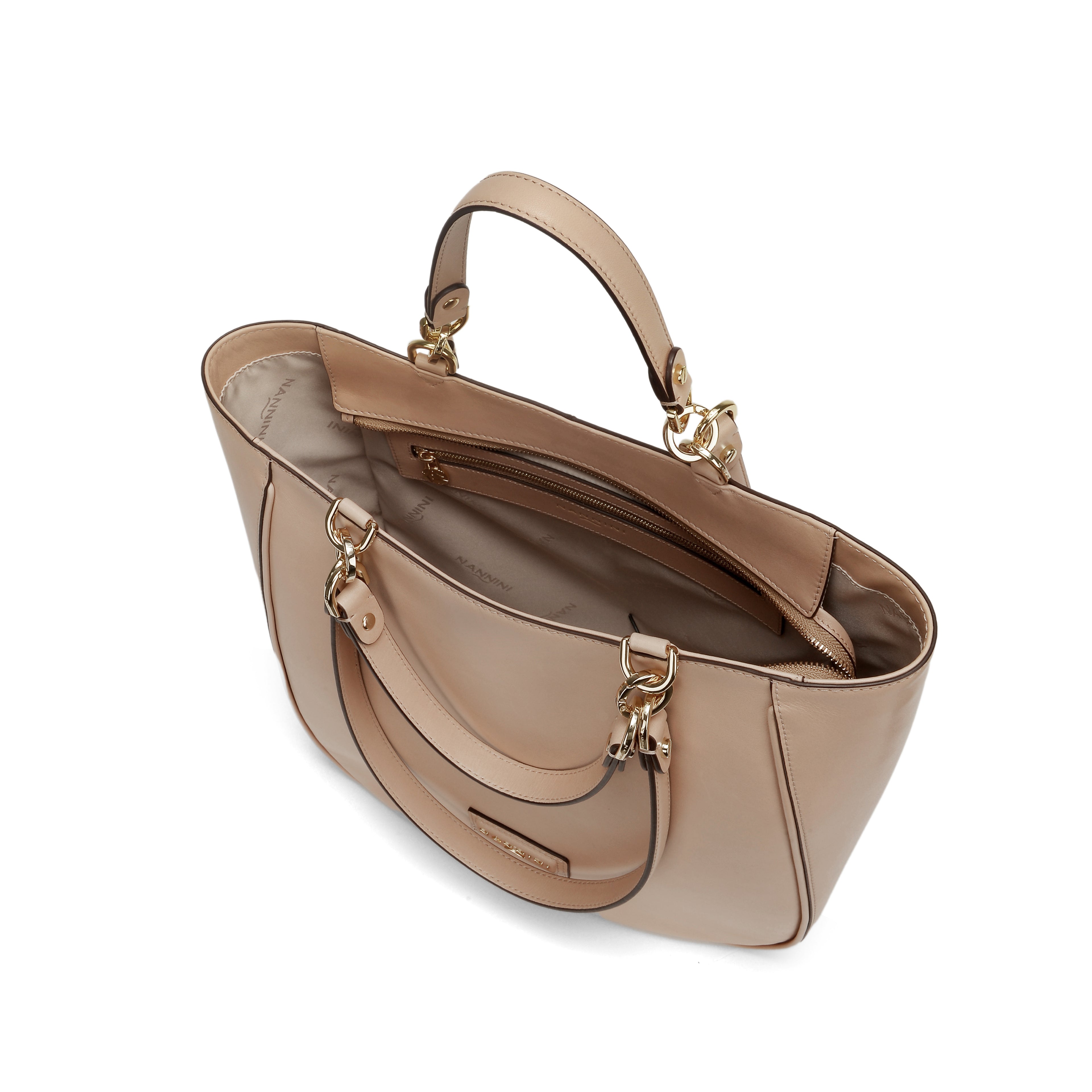 Borsa a mano in pelle grande Tamara