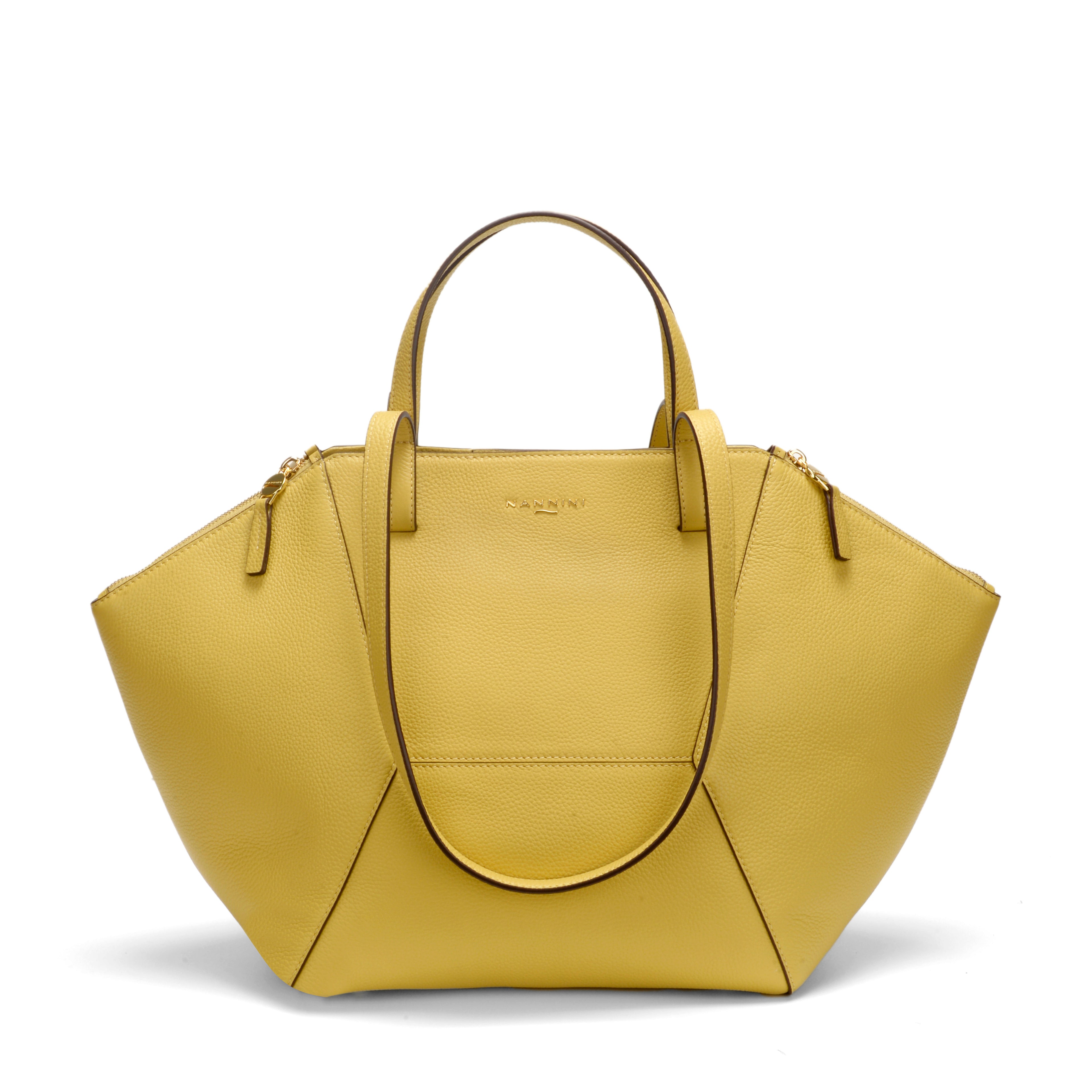 Borsa a mano in pelle grande Mascha